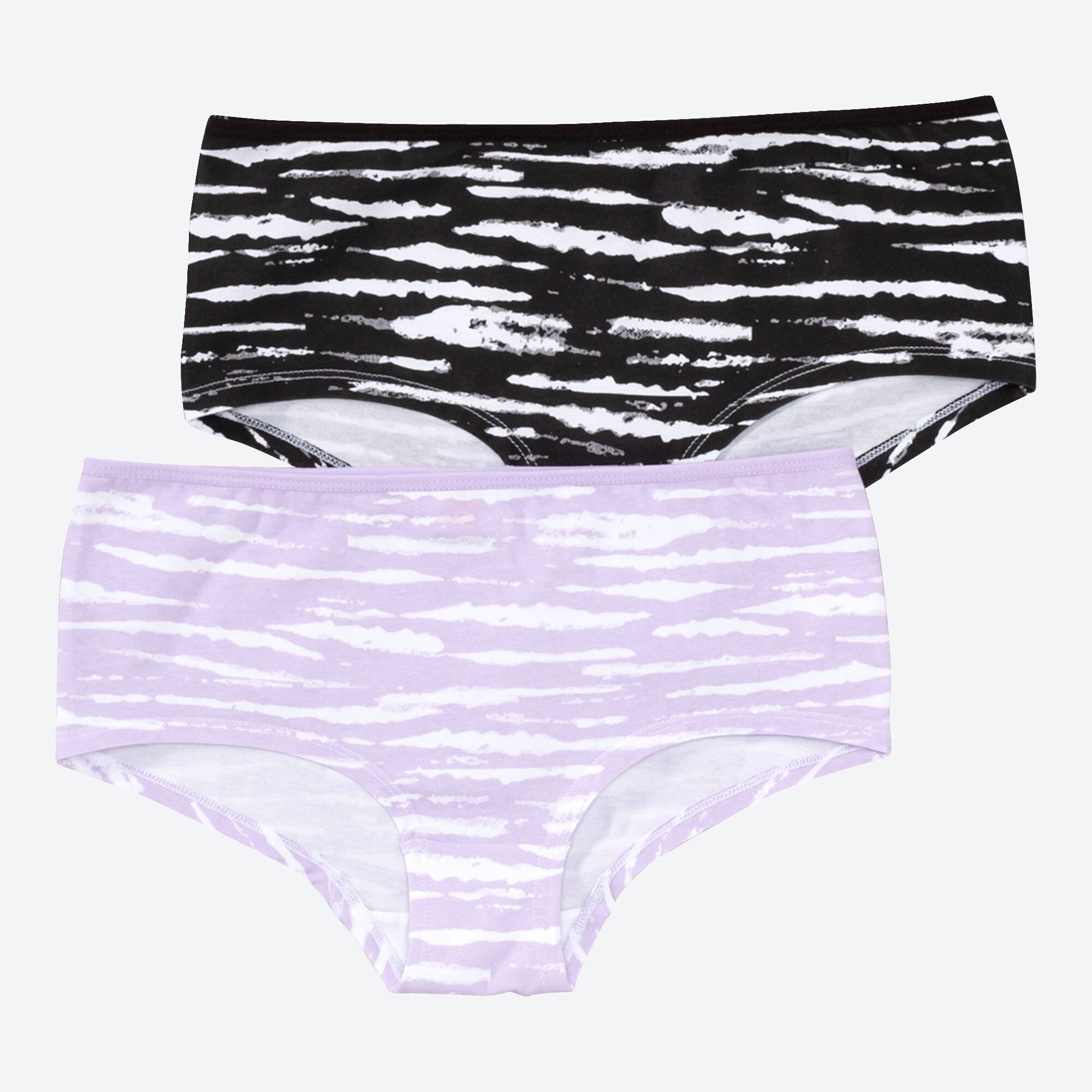 Teener-Mädchen-Panty mit Muster, 2er-Pack