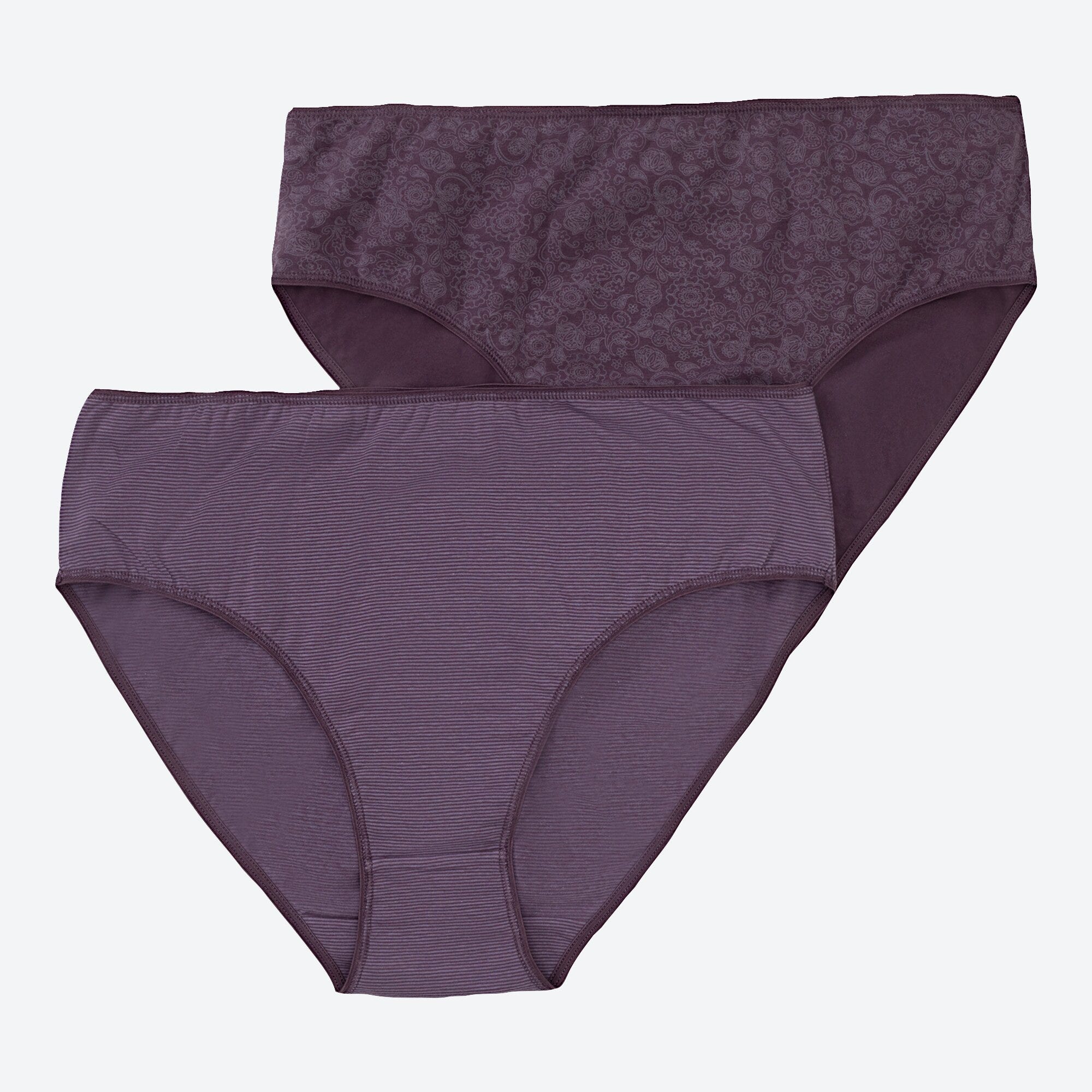 Damen-Rioslip mit Blumendesign, 2er-Pack
