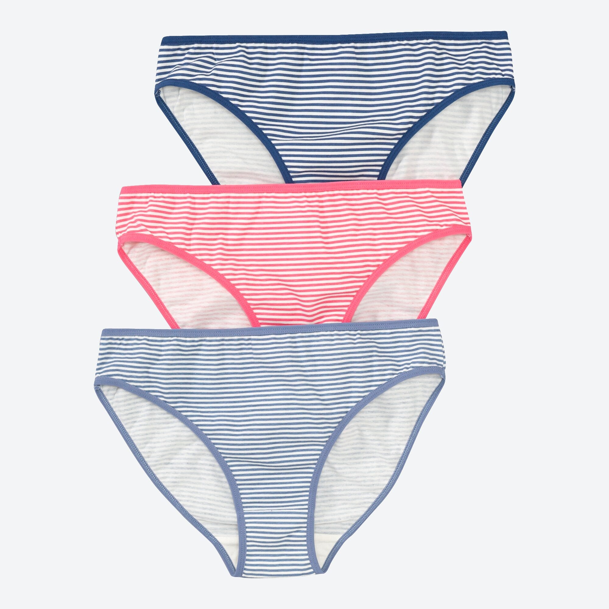 Damen-Minislip mit Streifen, 3er-Pack
