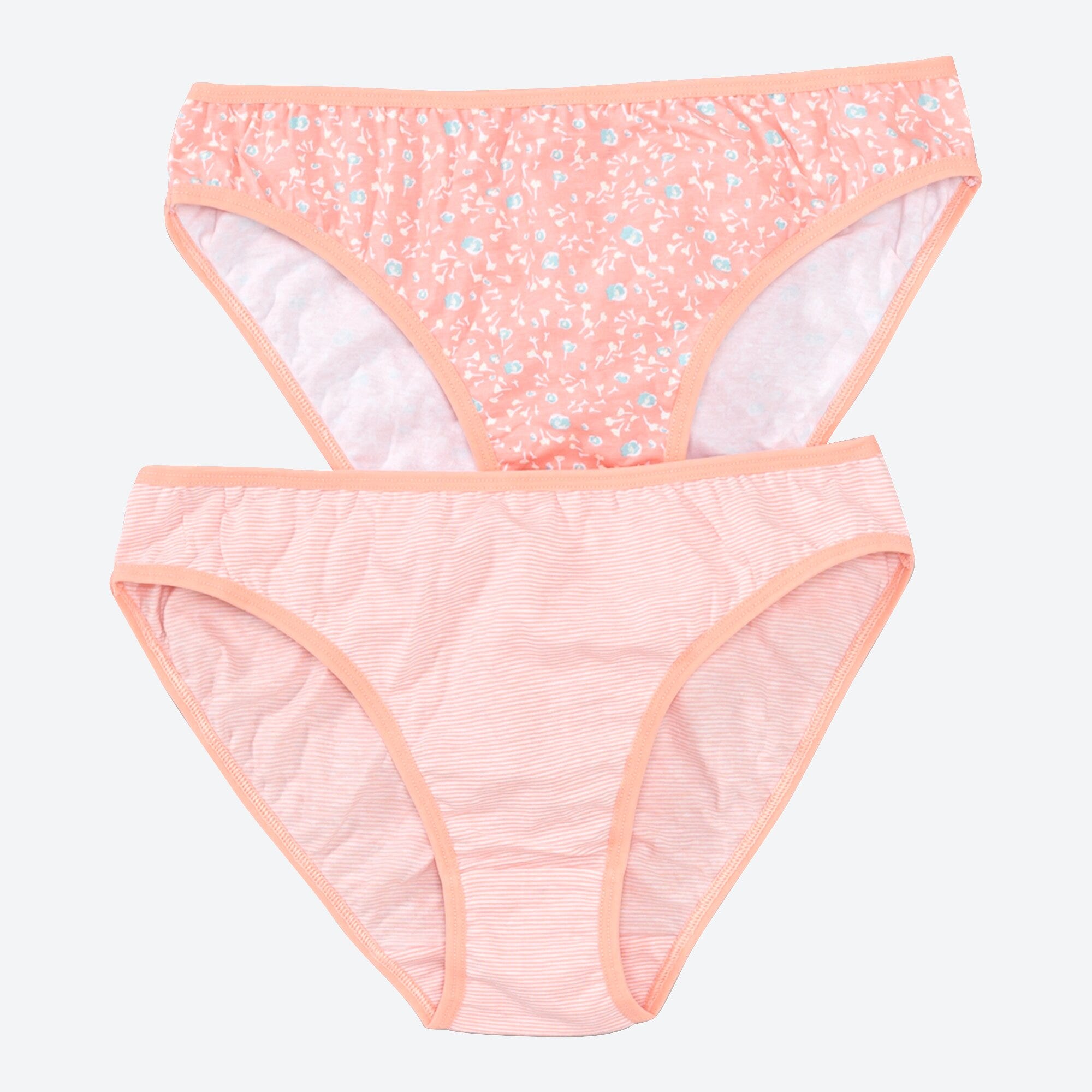 Damen-Minislip mit Muster, 2er-Pack