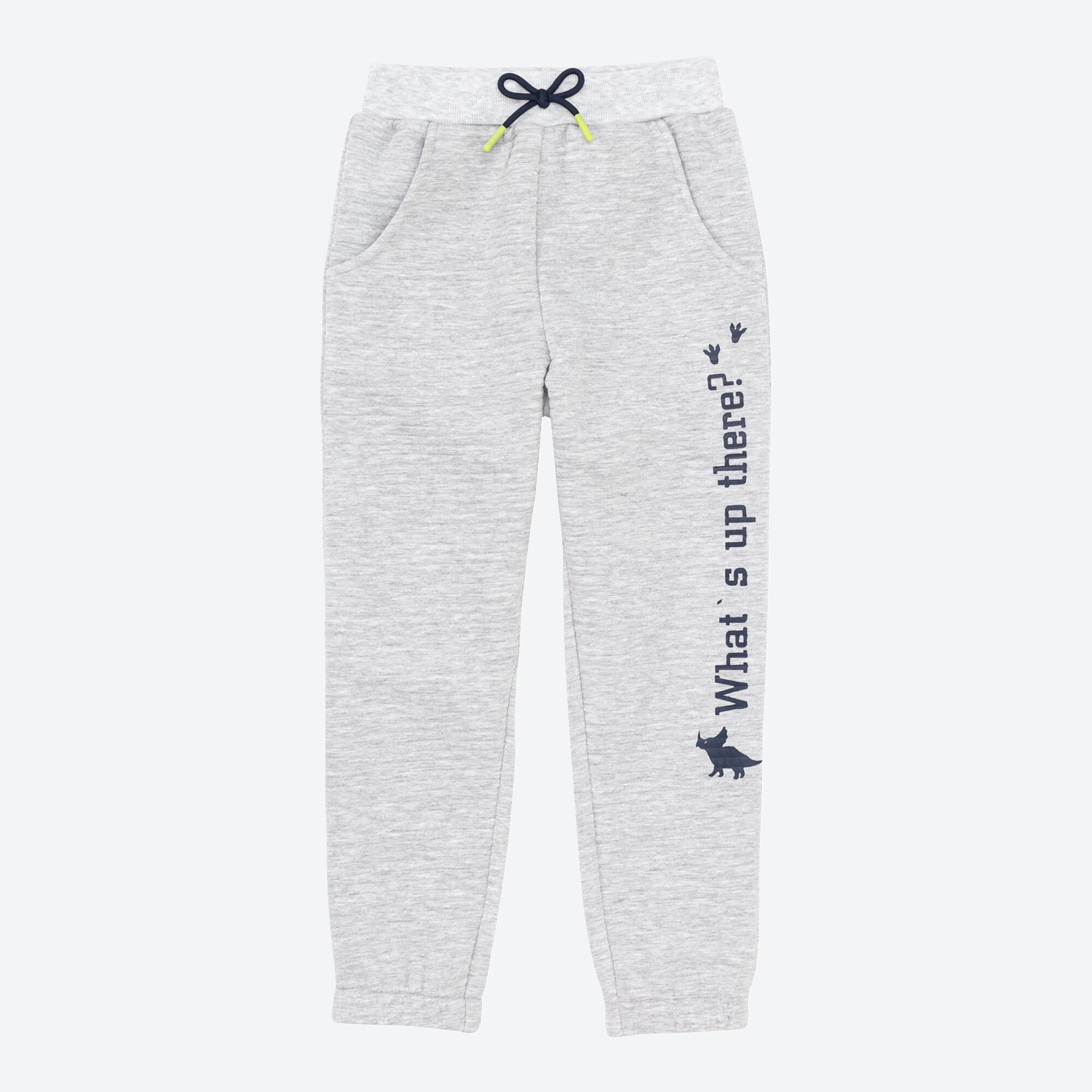 Jungen-Jogginghose mit Struktur-Streifenmuster