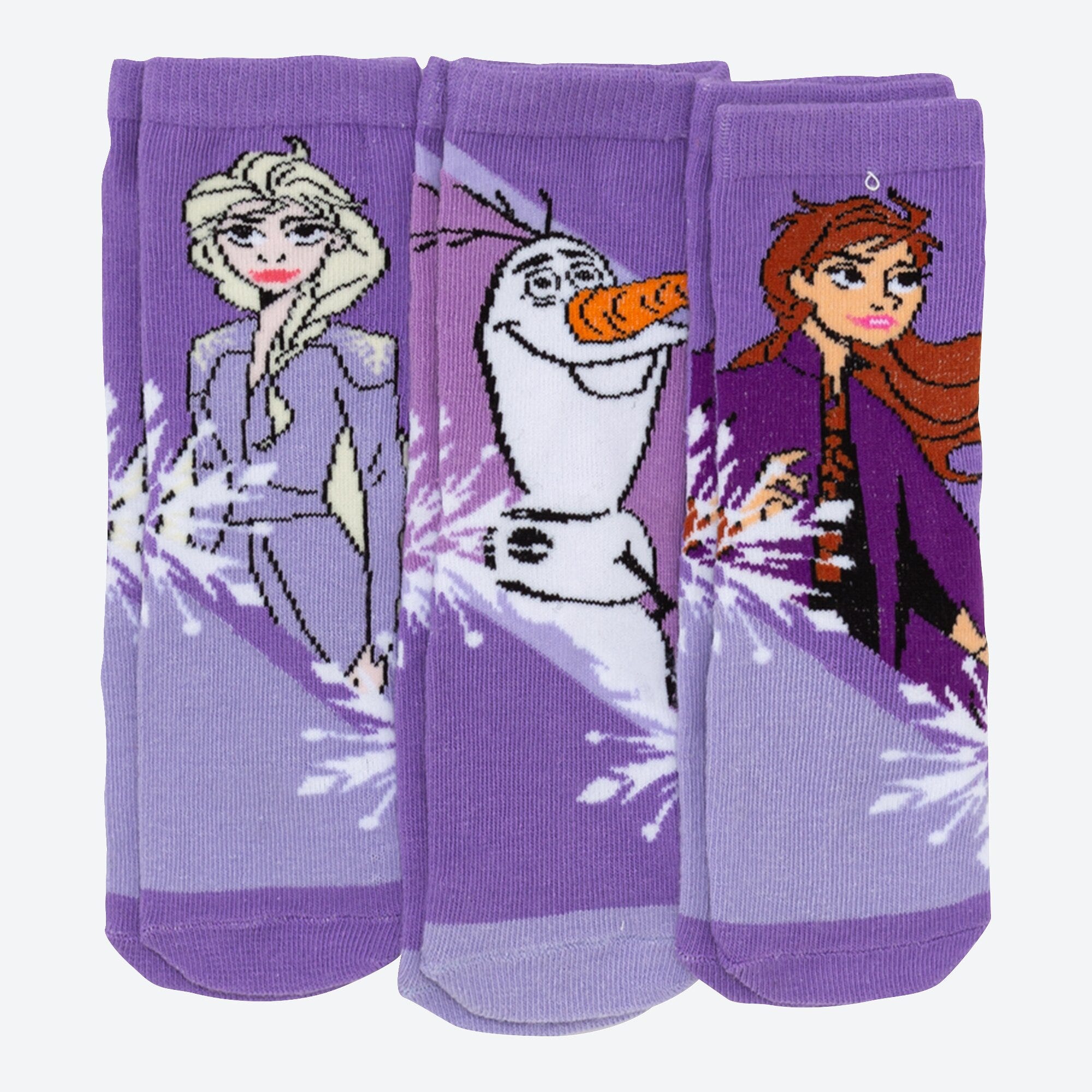 Kinder-Socken, 3er-Pack, verschiedene Designs