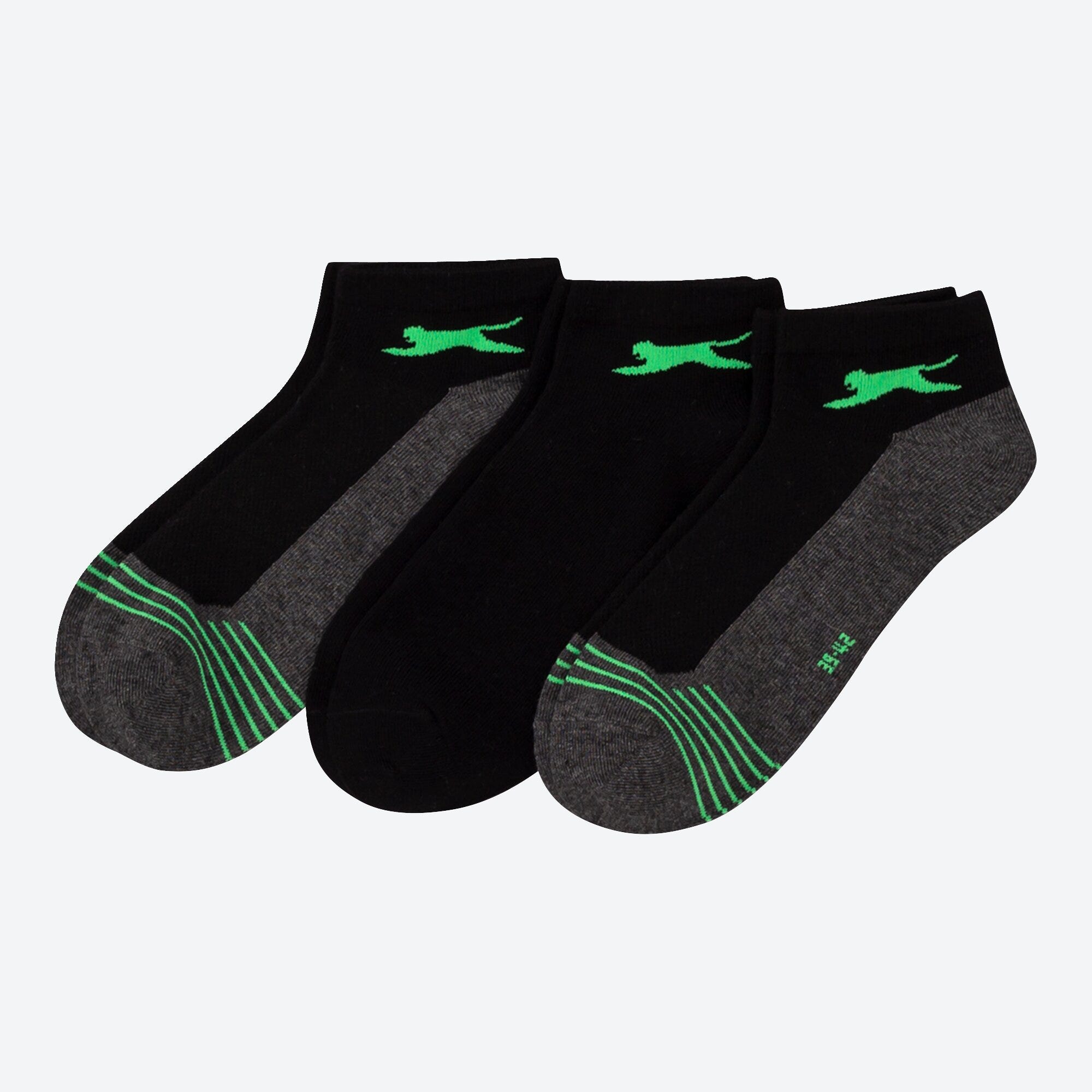 Slazenger Herren-Sport-Sneaker-Socken, 3er-Pack