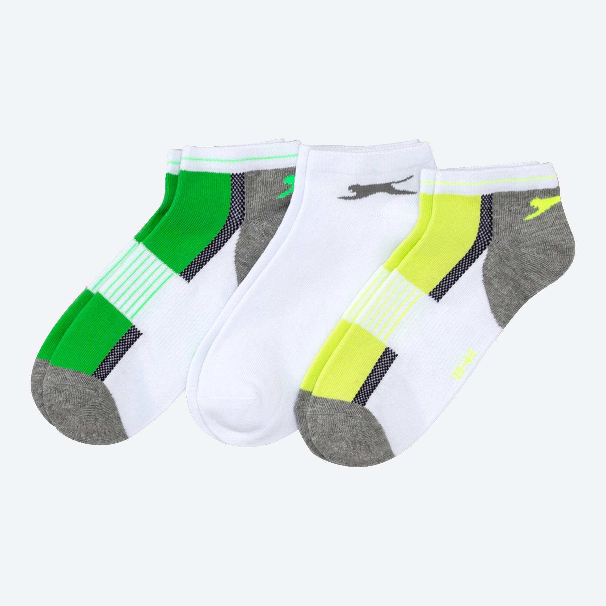 Slazenger Herren-Sport-Sneaker-Socken, 3er-Pack
