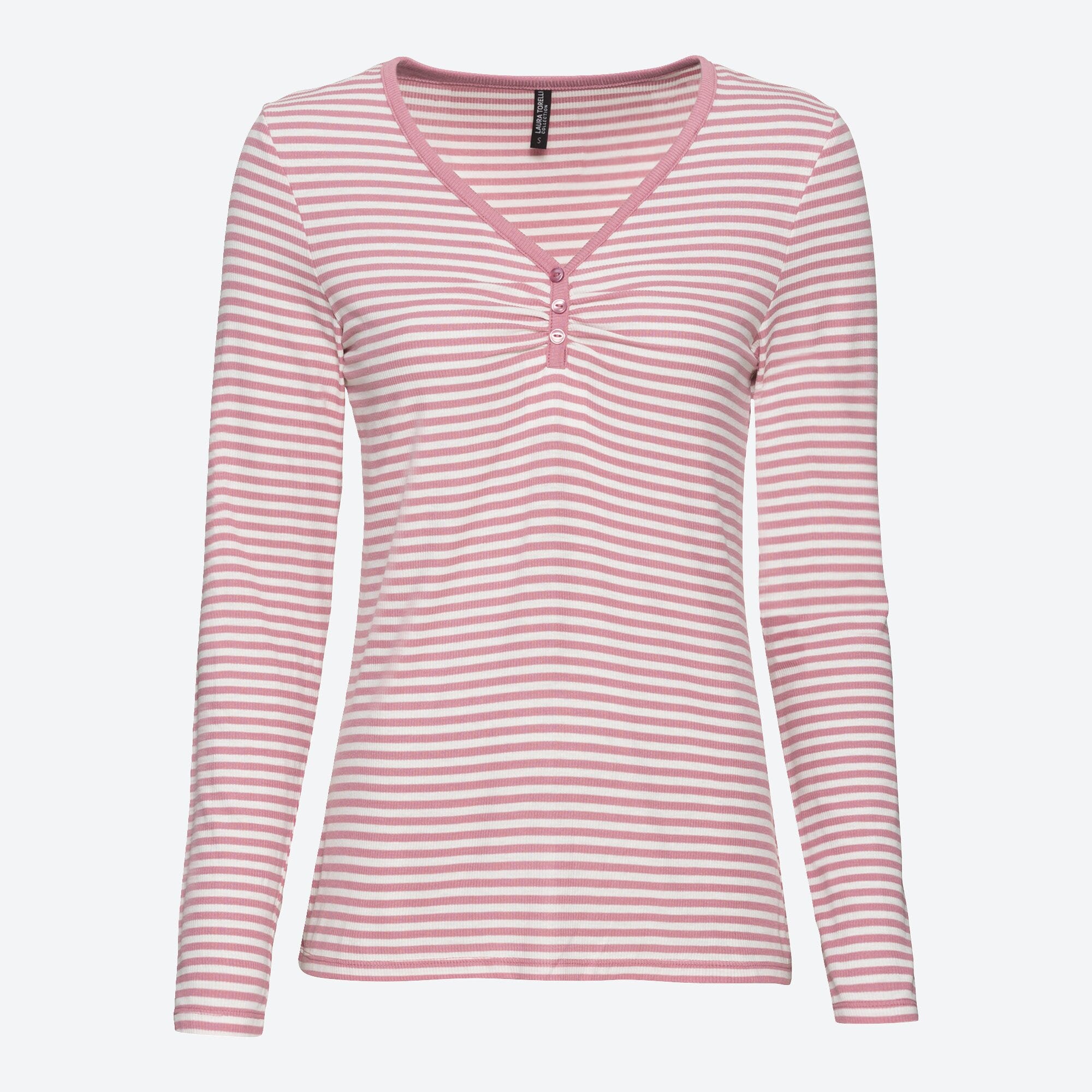 Damen-Shirt mit Ringelmuster