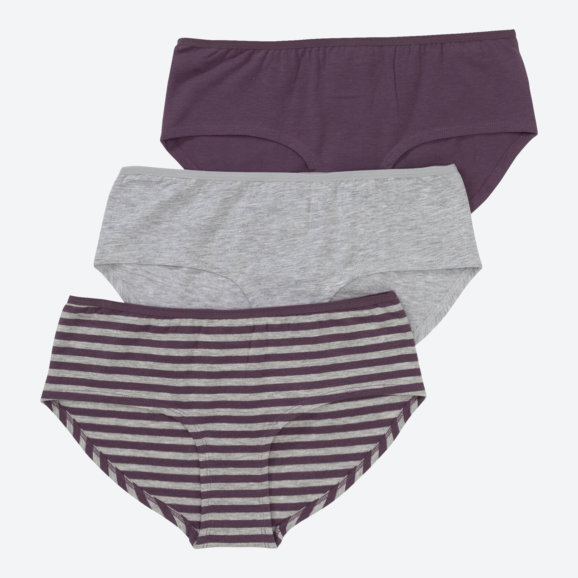 Damen-Panty mit Streifenmuster, 3er-Pack