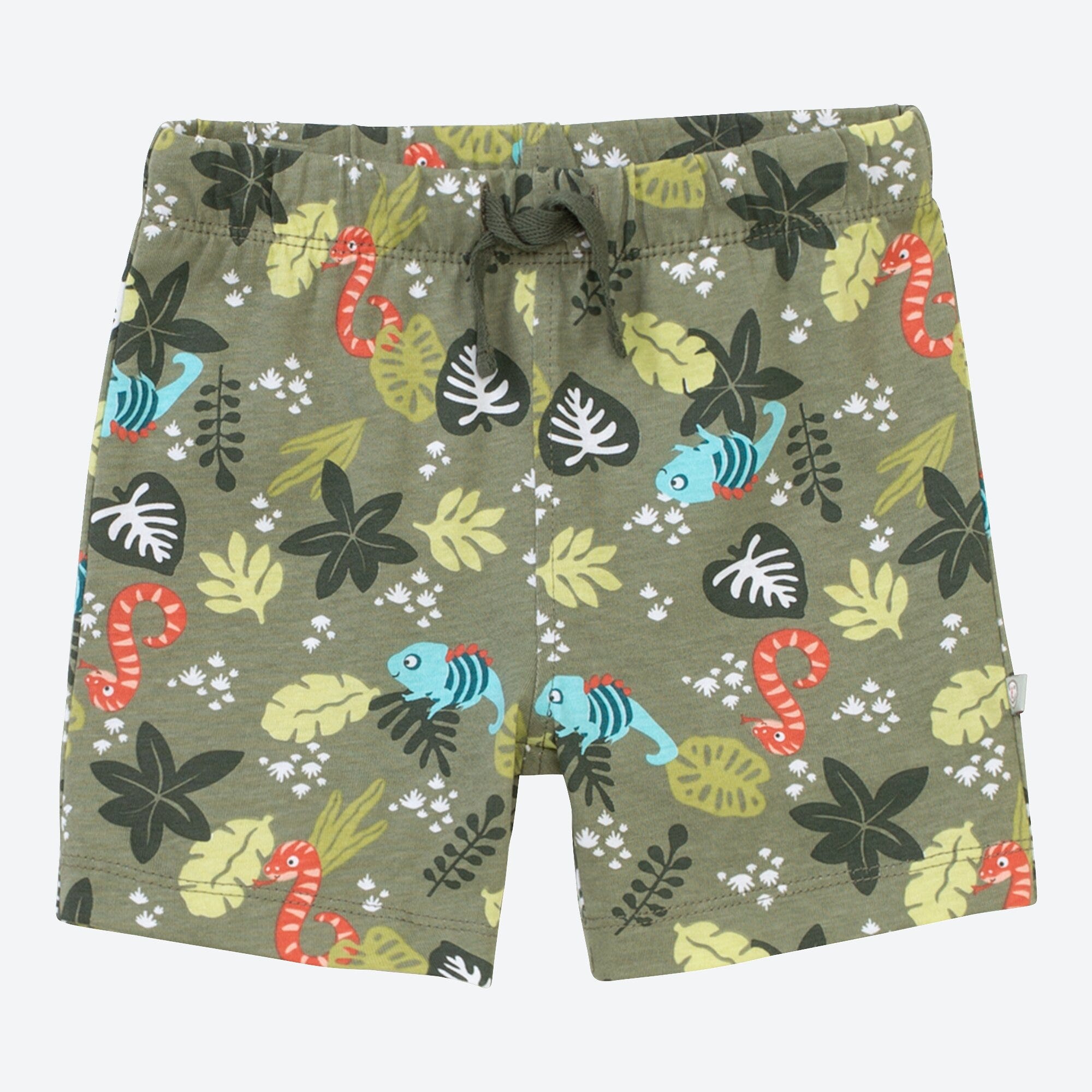Baby-Jungen-Shorts mit Dschungel-Muster