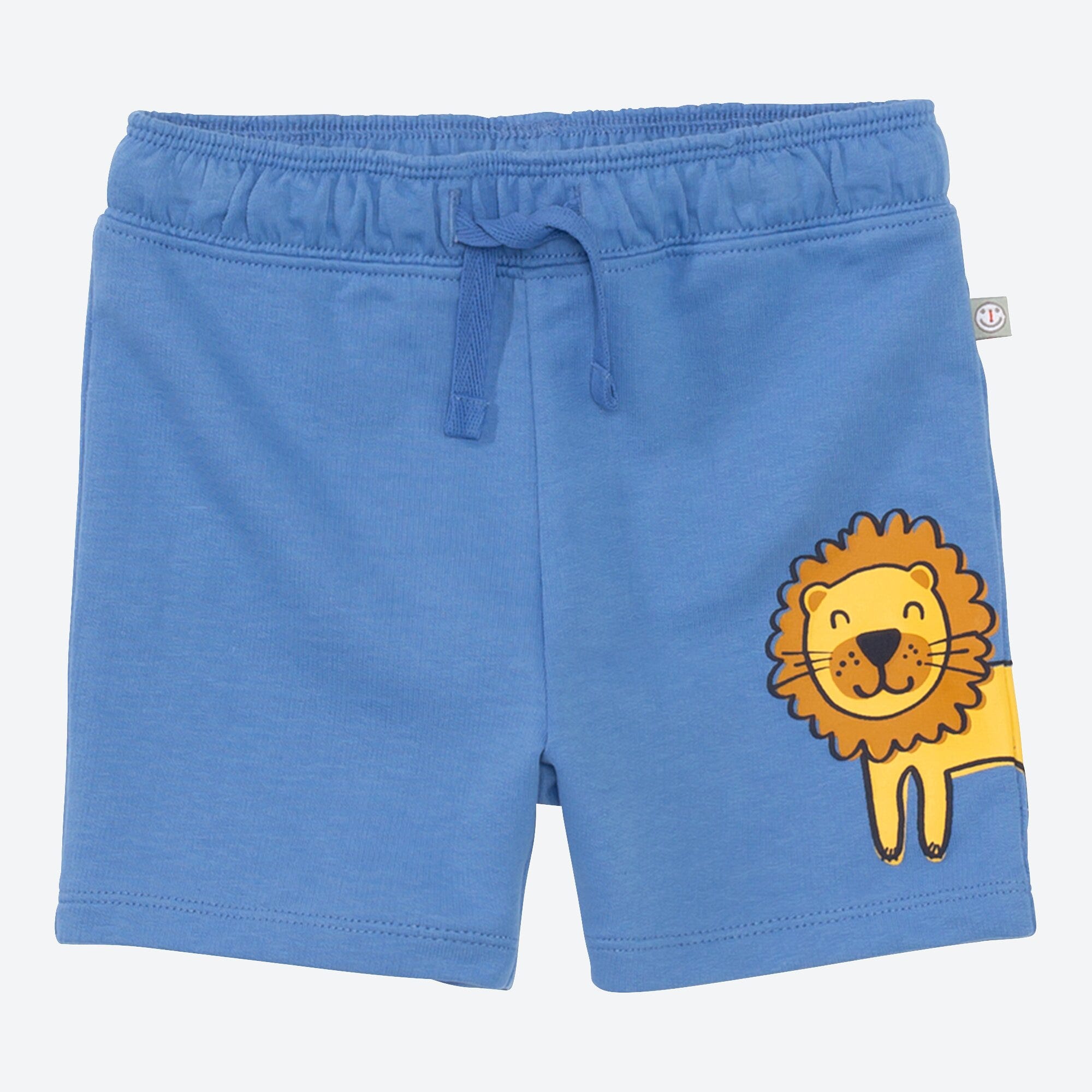 Baby-Jungen-Shorts mit Löwen-Aufdruck