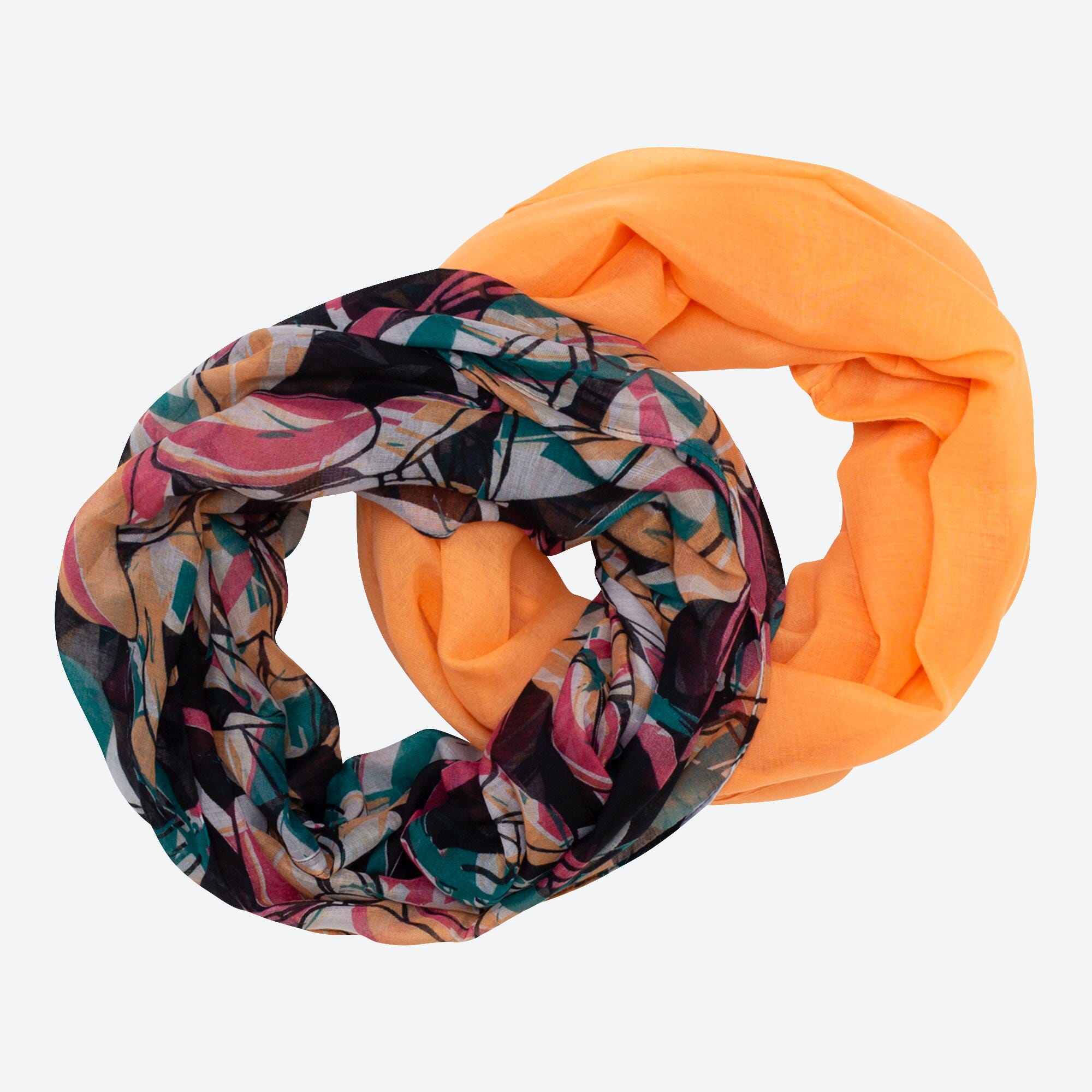 Damen-Loop-Schal, 2er-Pack