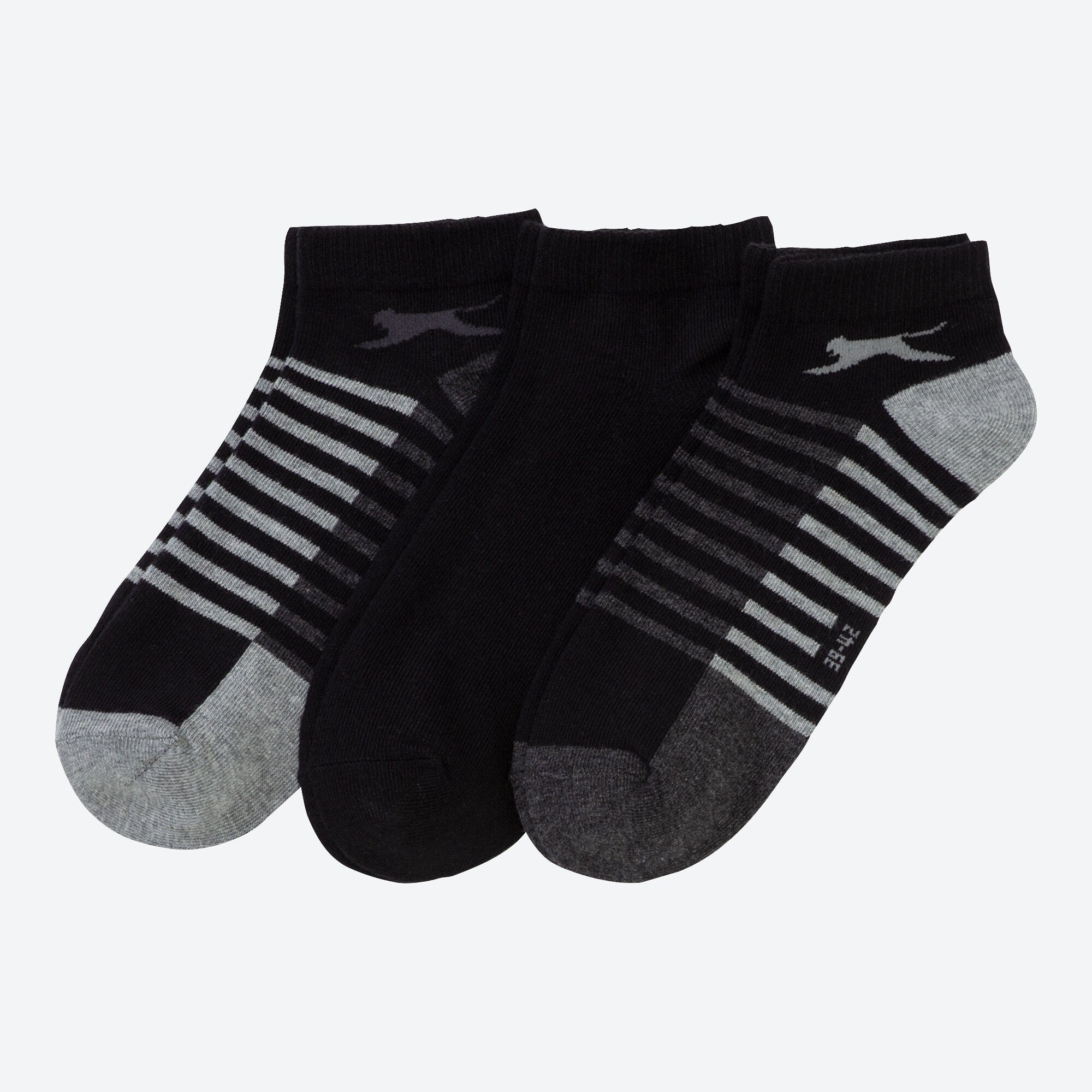 Slazenger Herren-Sport-Sneaker-Socken, 3er-Pack