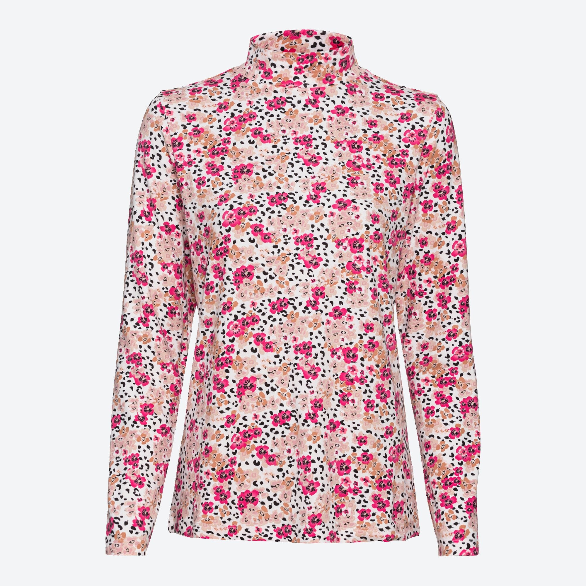 Damen-Shirt mit Blümchen-Muster
