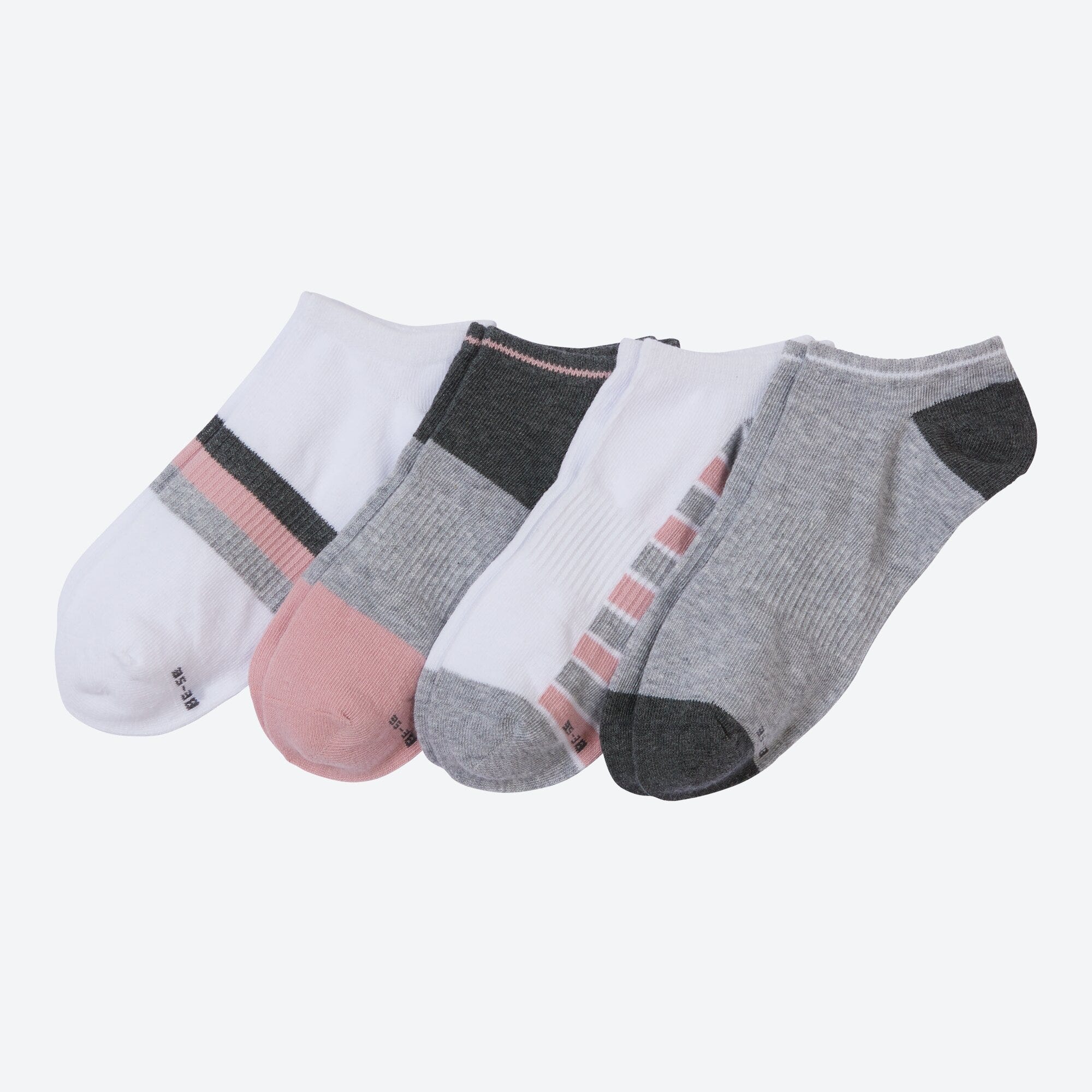 Damen-Sport-Sneaker-Socken, 4er-Pack