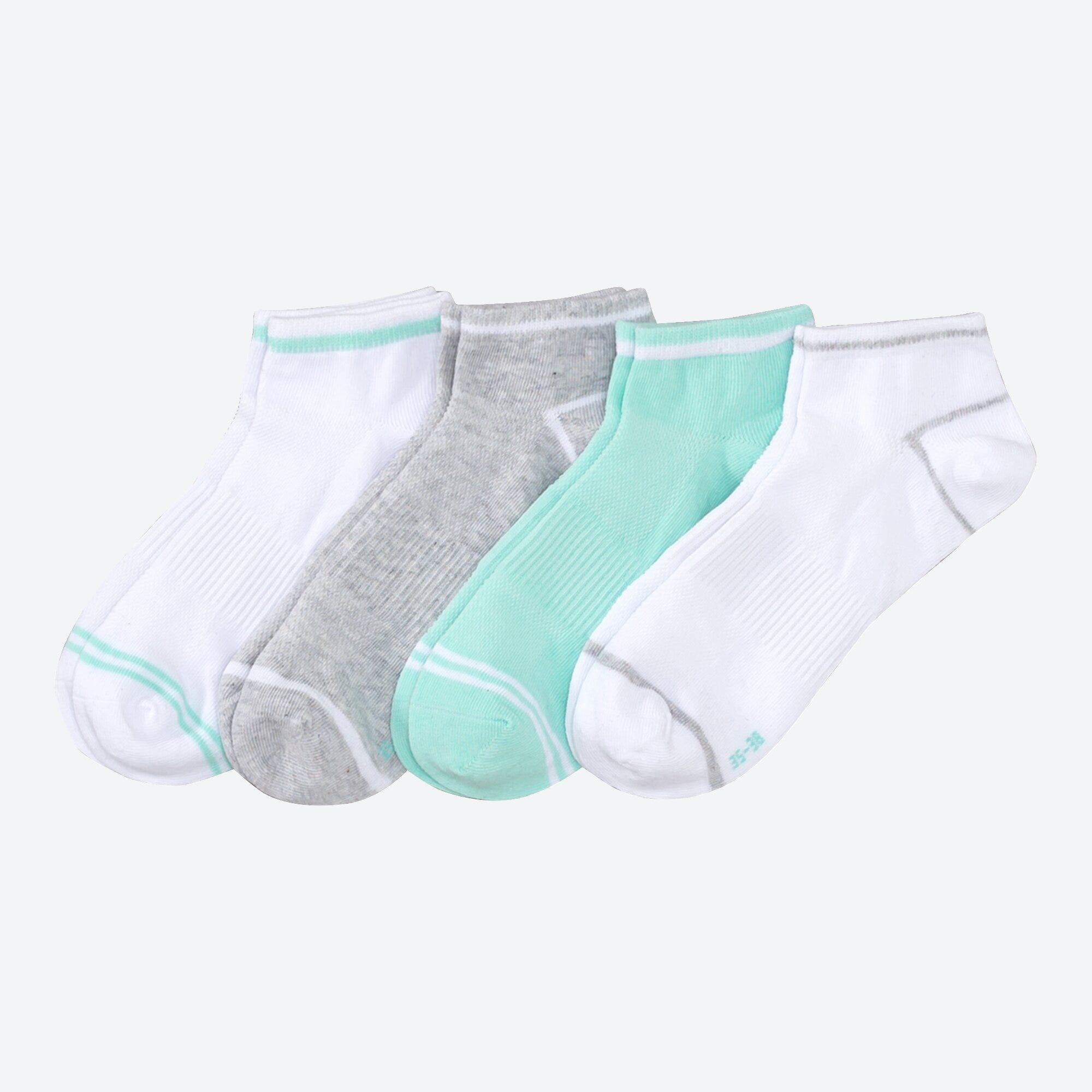 Damen-Sport-Sneaker-Socken, 4er-Pack