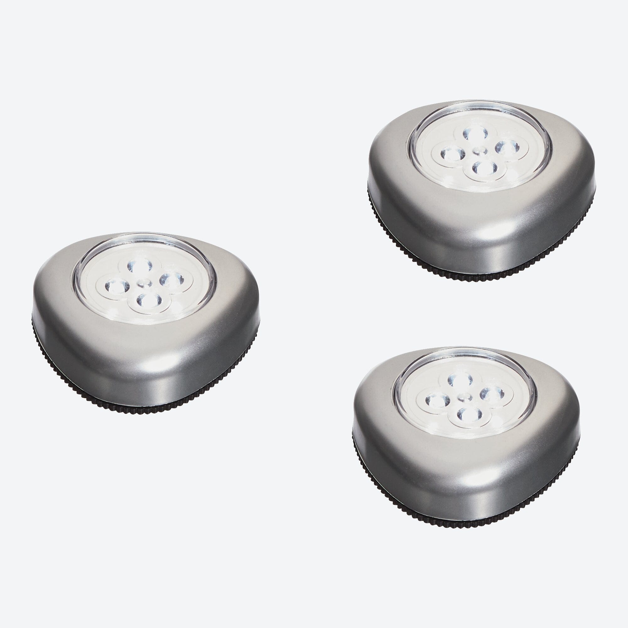 LED-Push-Licht, 3er-Pack, ca. 7x3cm