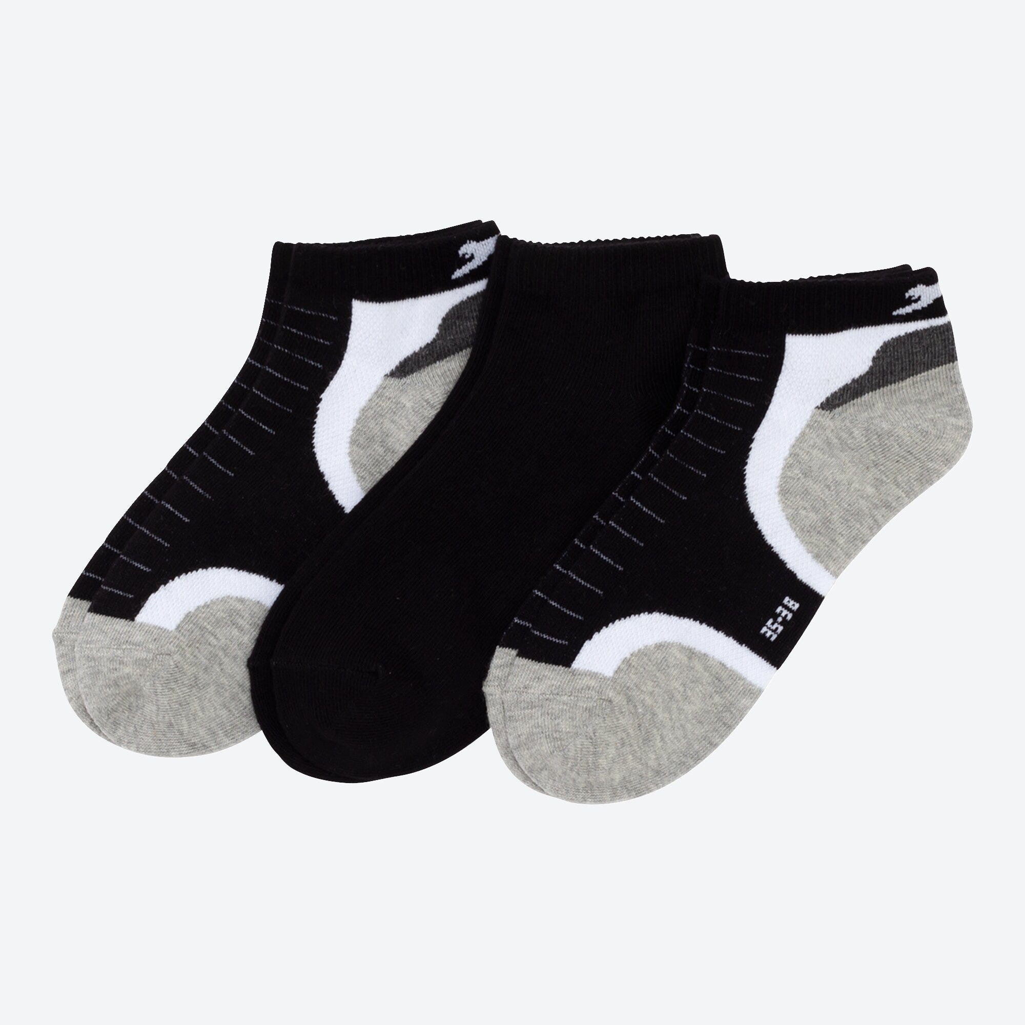 Slazenger Damen-Sport-Sneaker-Socken, 3er-Pack