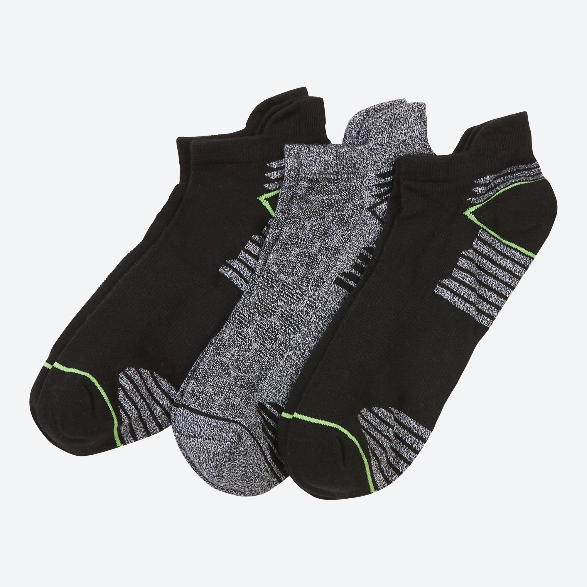Herren-Sport-Sneaker-Socken, 3er-Pack