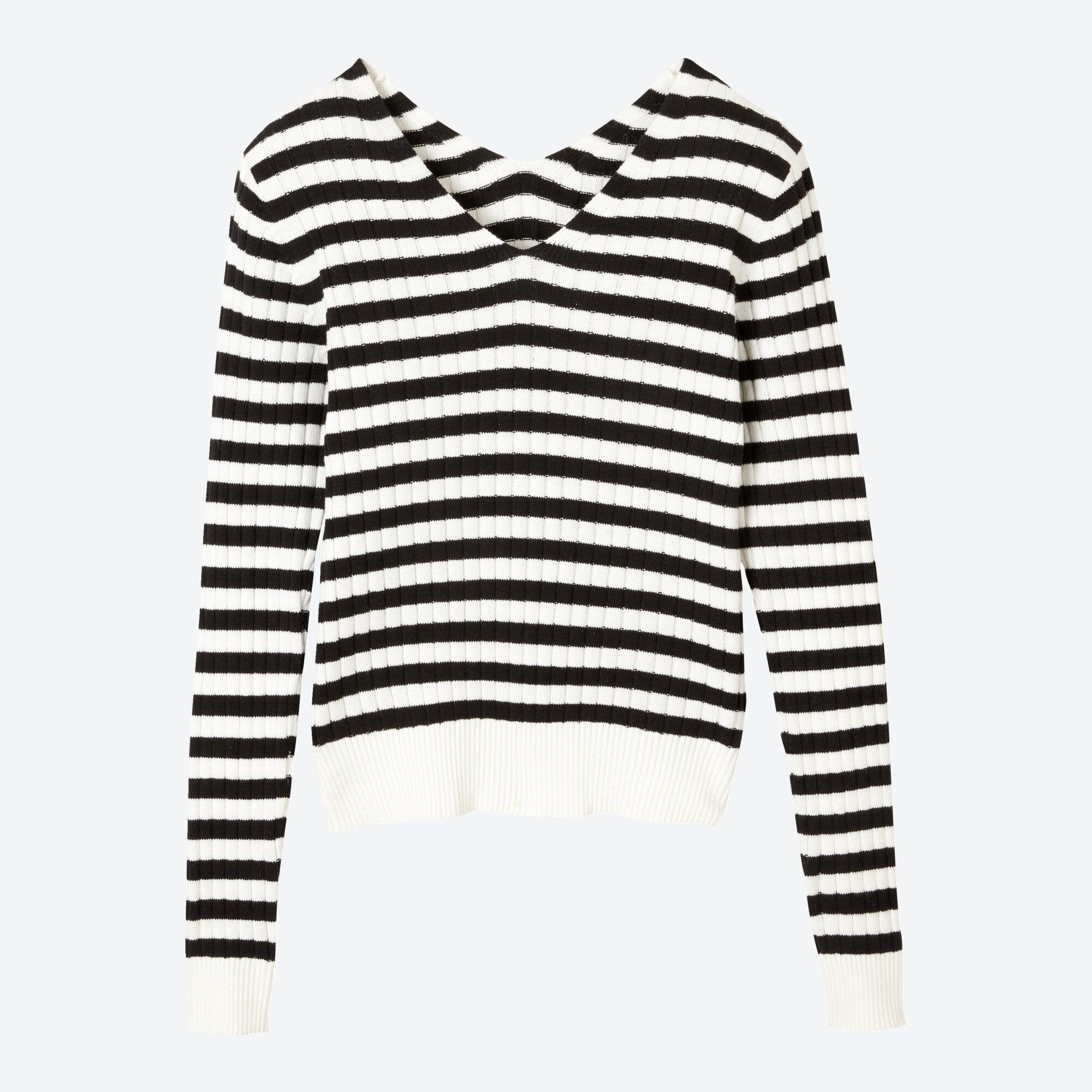 Damen-Pullover mit Streifenmuster