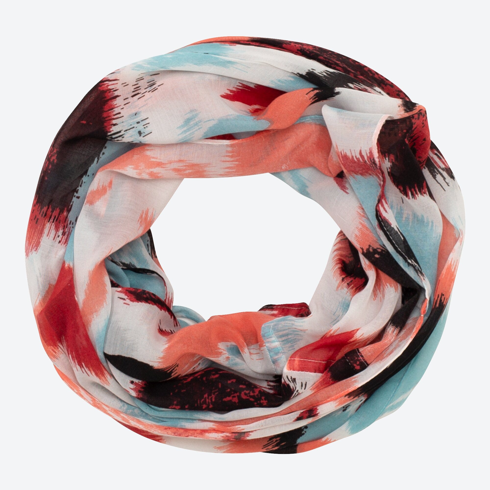 Damen-Loop-Schal mit schickem Muster