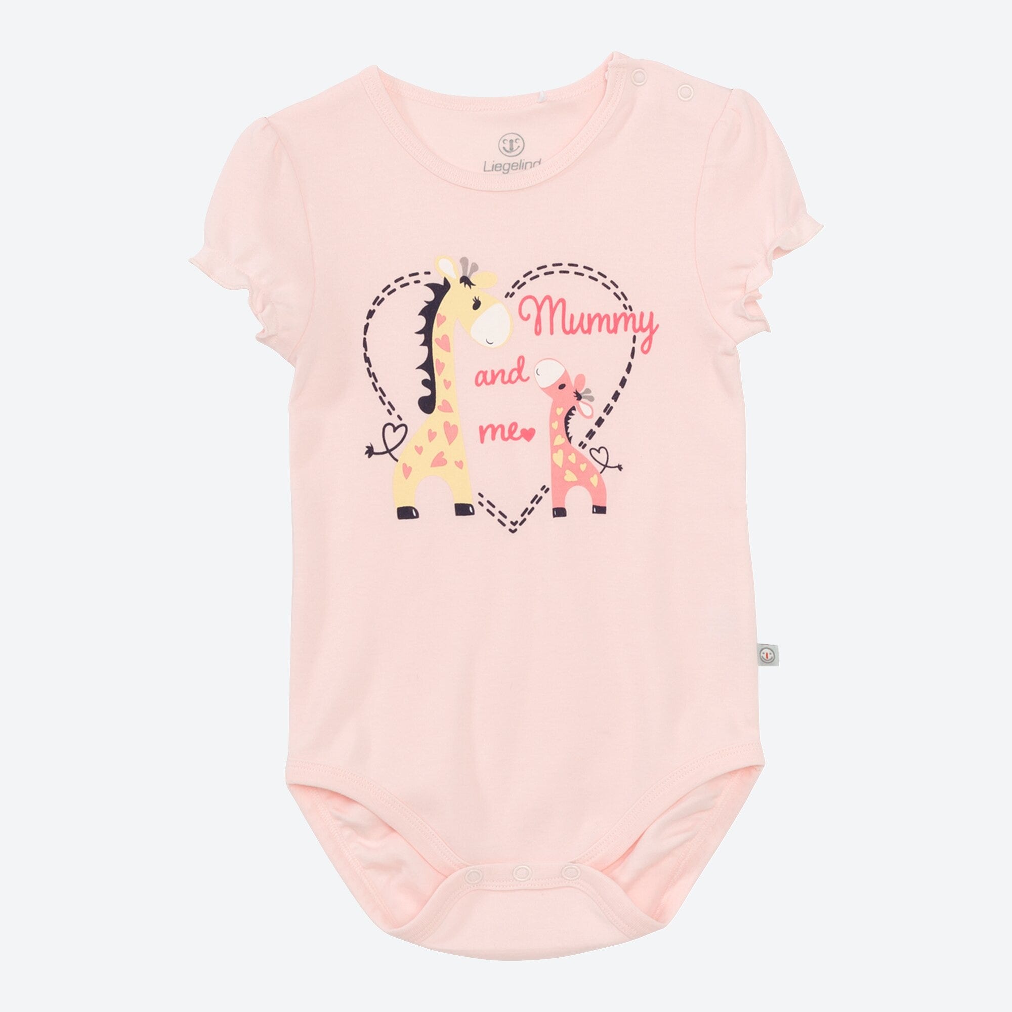 Baby-Mädchen-Body mit Puffärmeln