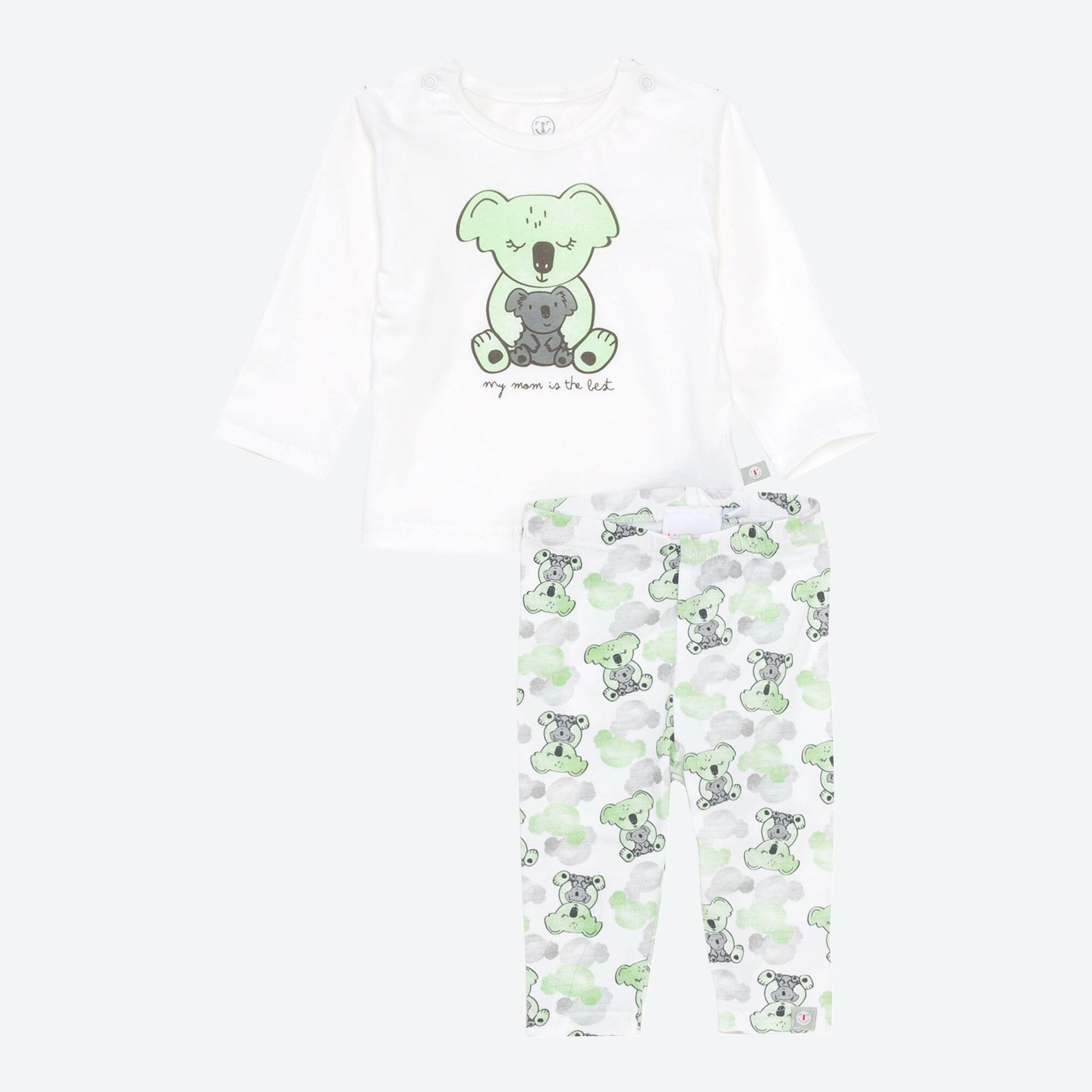 Baby-Set mit Koala-Muster, 2-teilig