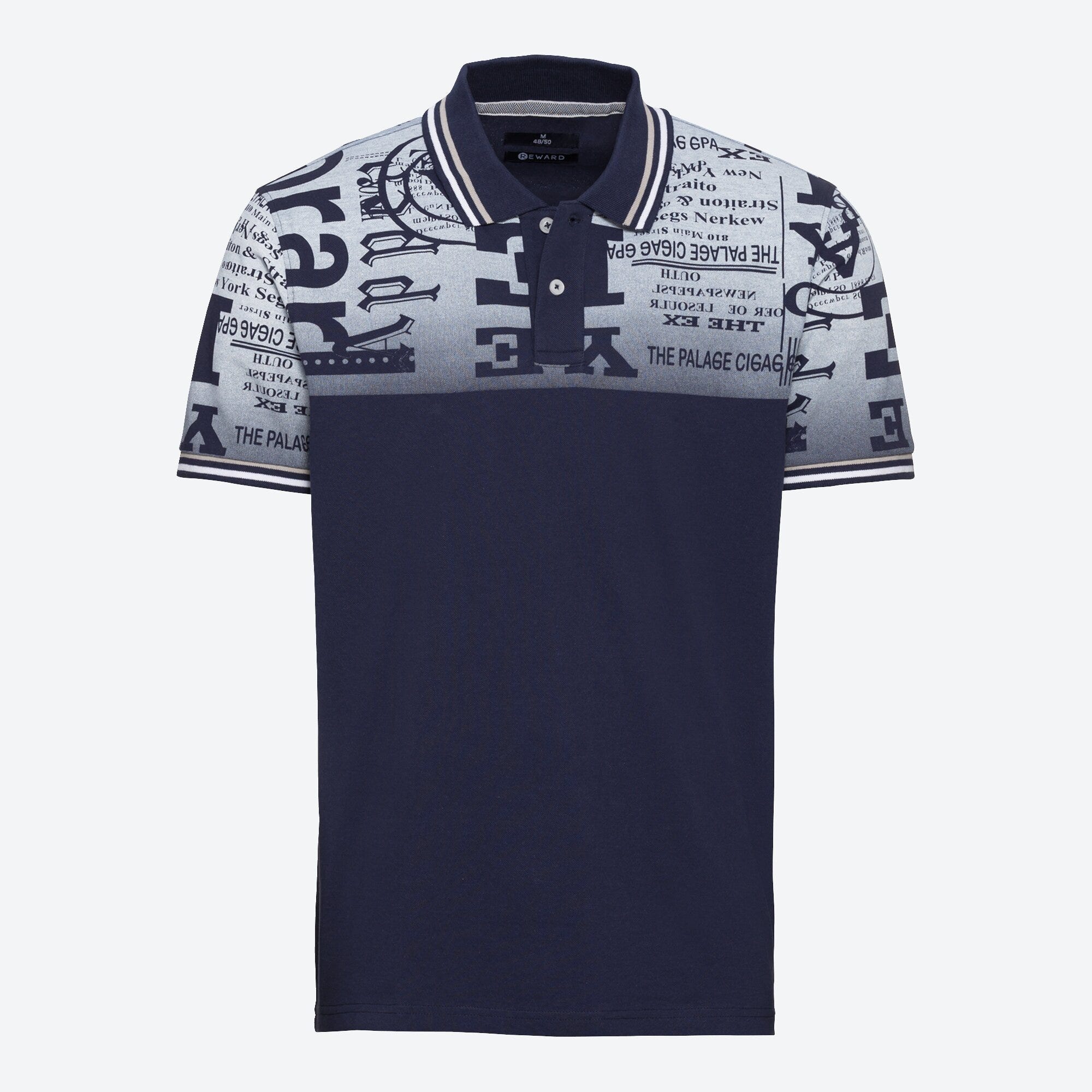 Herren-Poloshirt mit Logo-Design