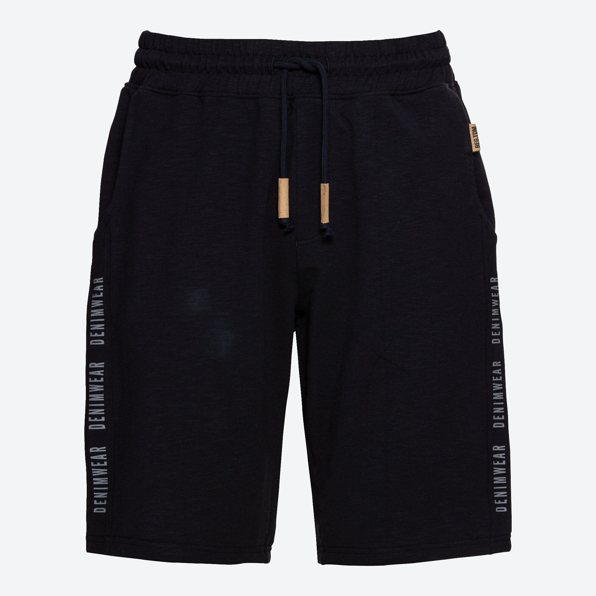 Herren-Bermudas mit Kontrast-Band