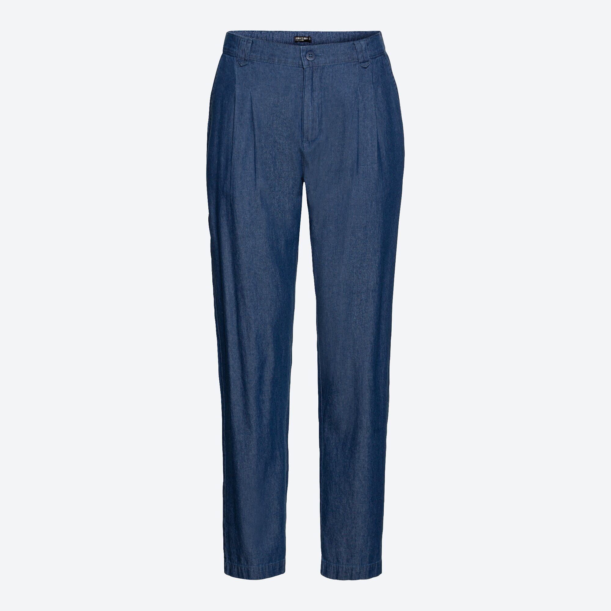 Damen-Stoffhose in Jeans-Optik