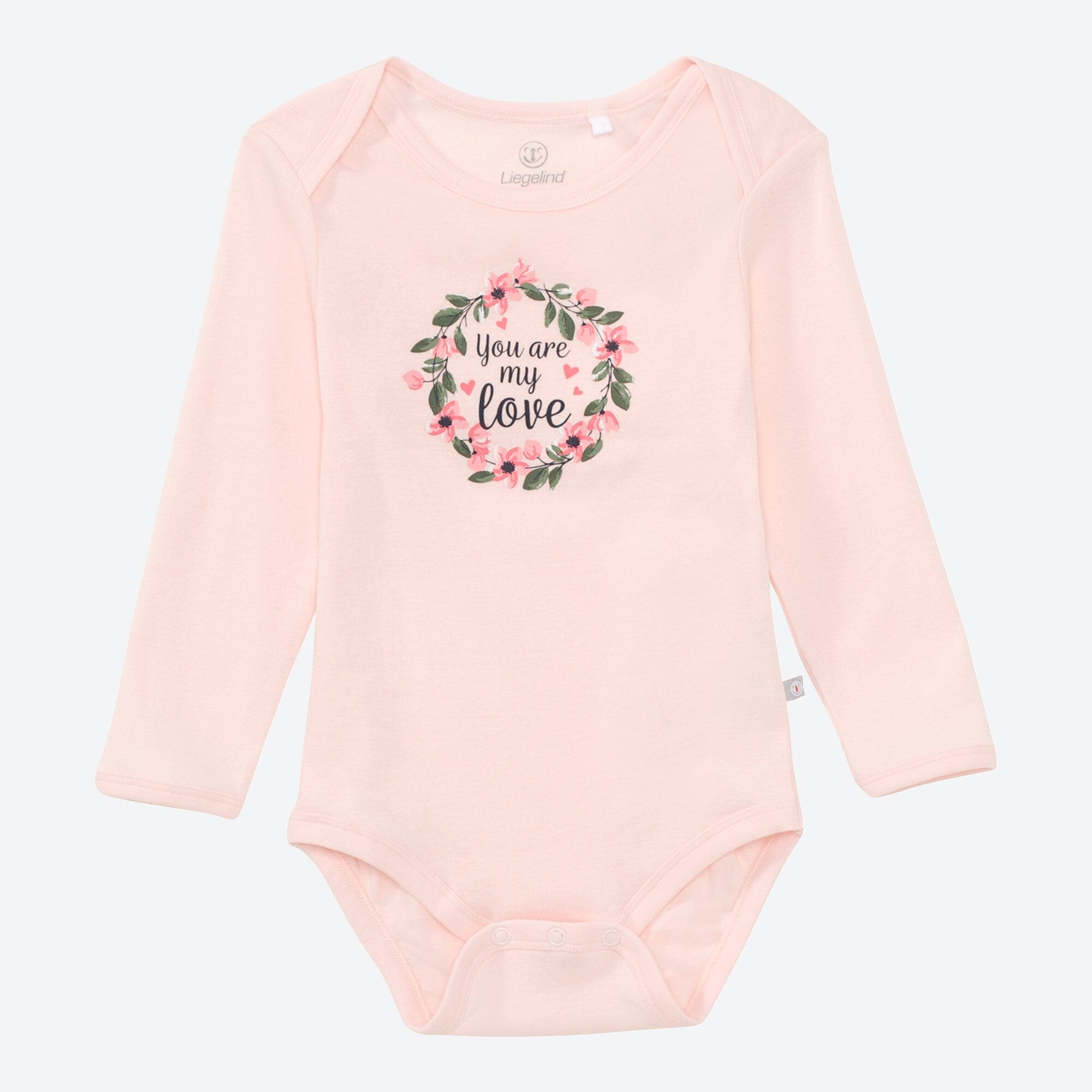 Baby-Mädchen-Body mit Frontaufdruck