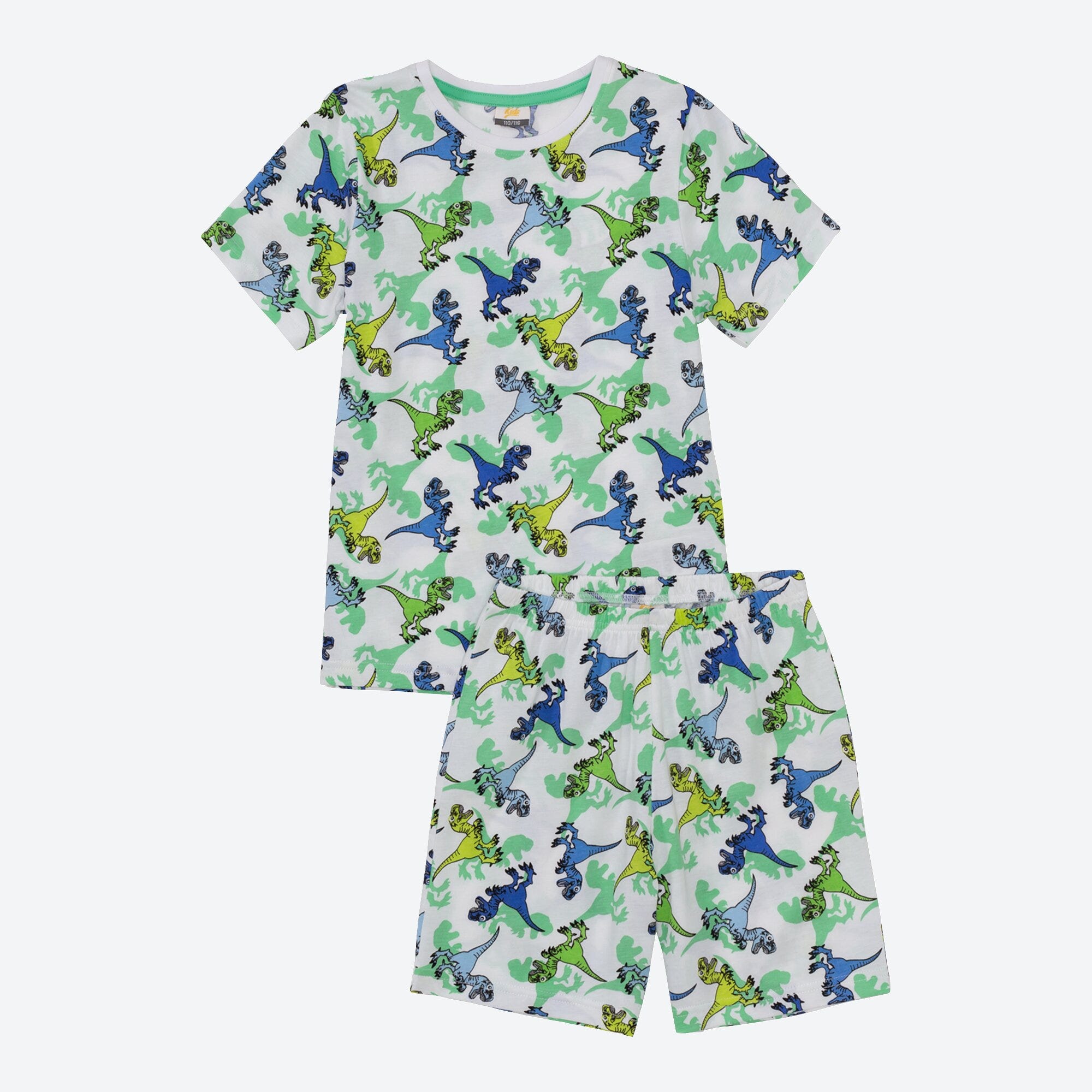 Jungen-Shorty mit Dino-Muster, 2-teilig