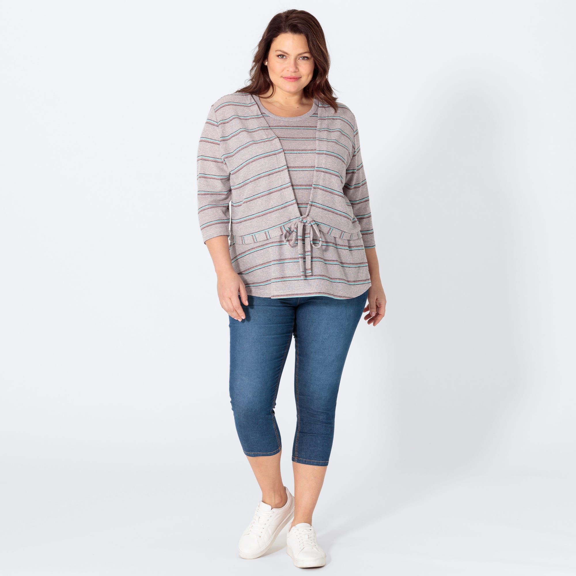 Damen-Jeans mit Wasch-Effekten, große Größen