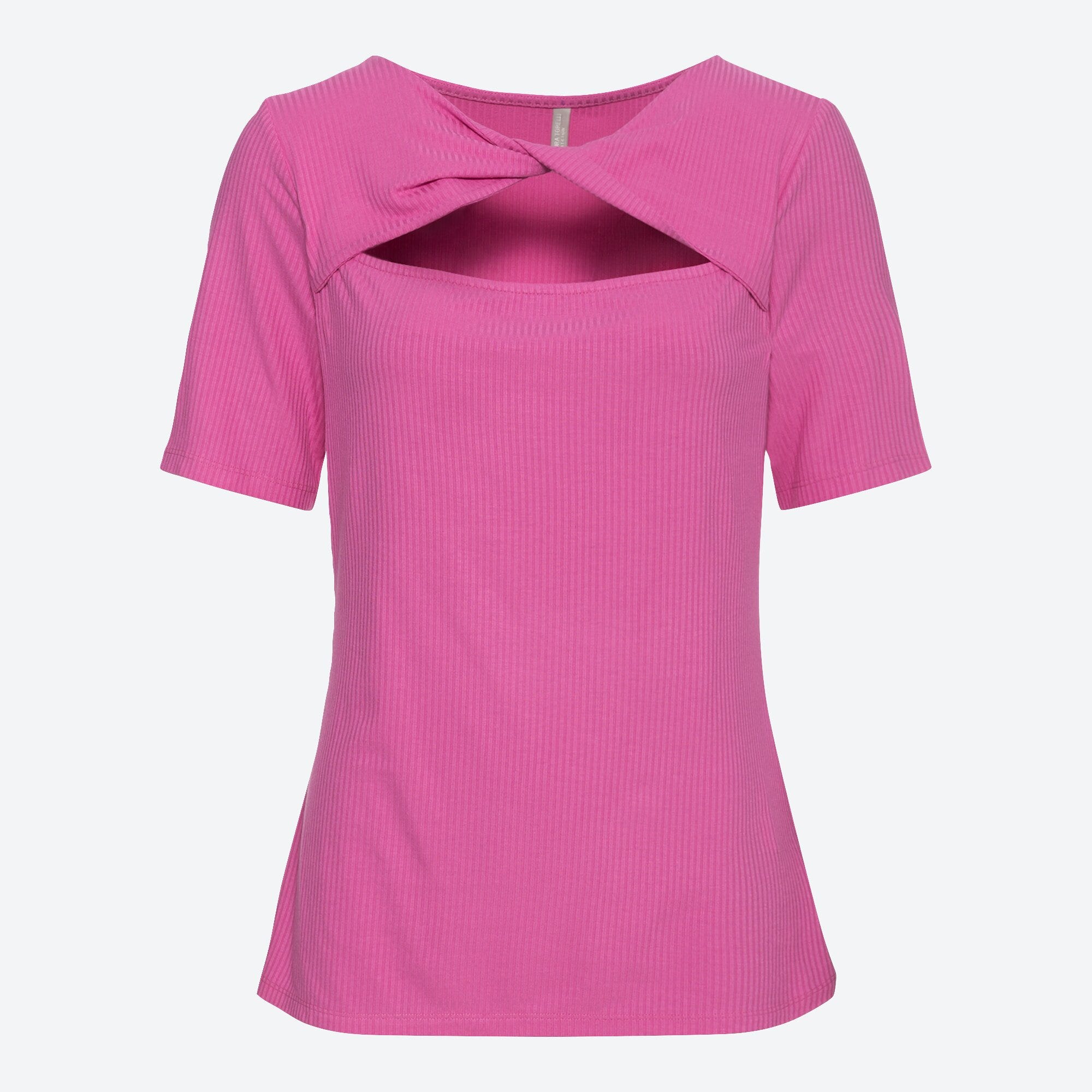 Damen-T-Shirt mit Cut-Out-Ausschnitt