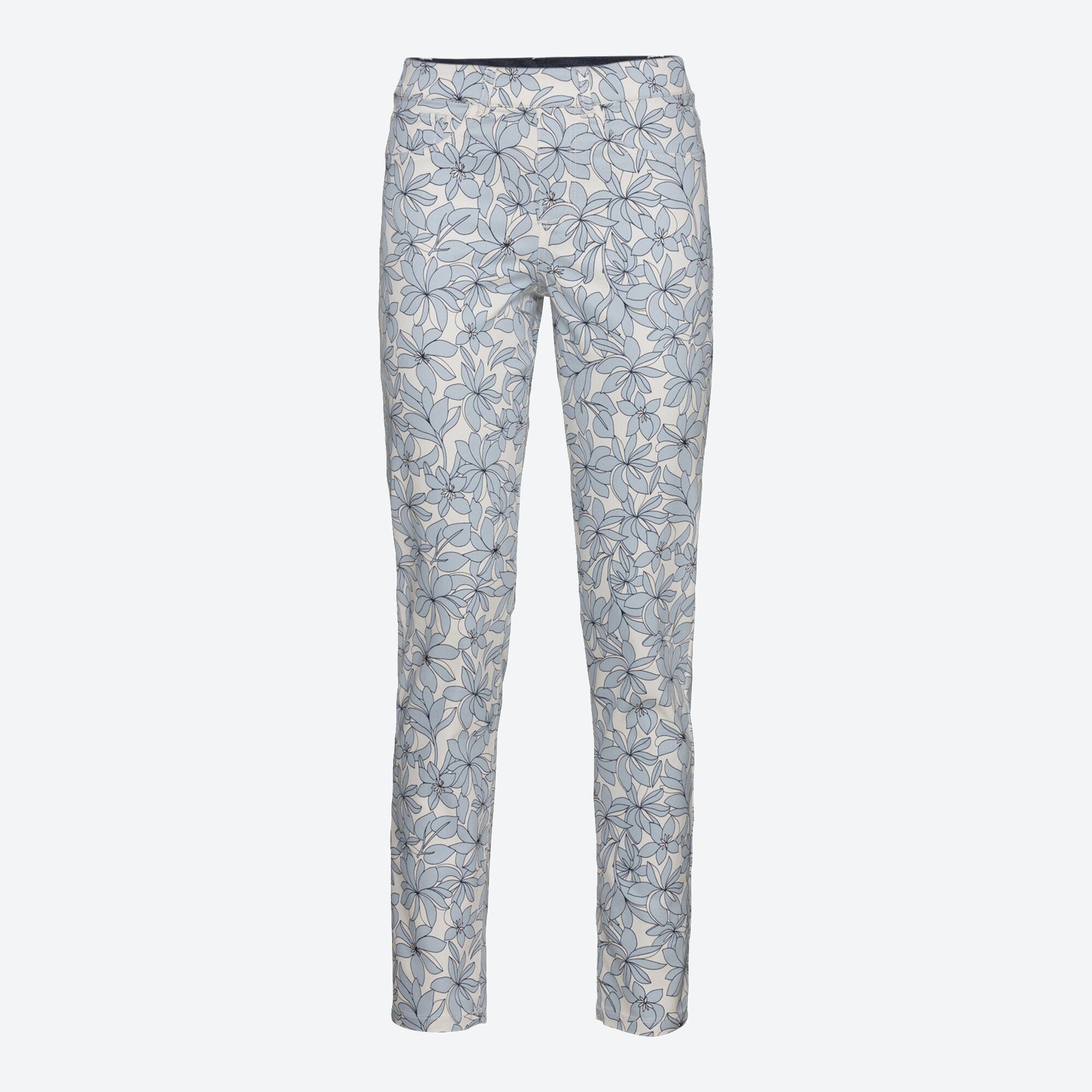 Damen-Jeggings mit Blumenmuster