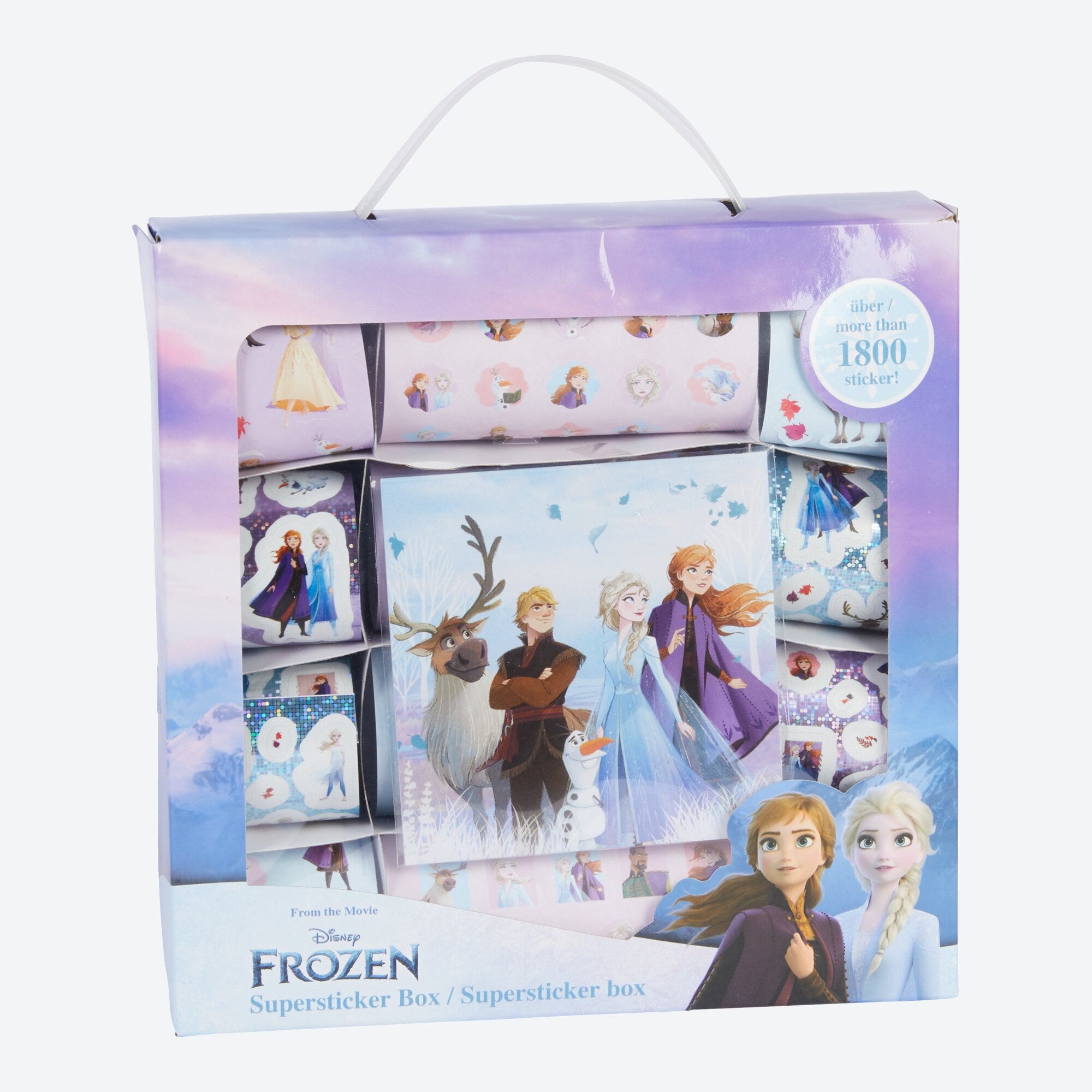 Super-Sticker-Box mit über 1800 Stickern, verschiedene Designs