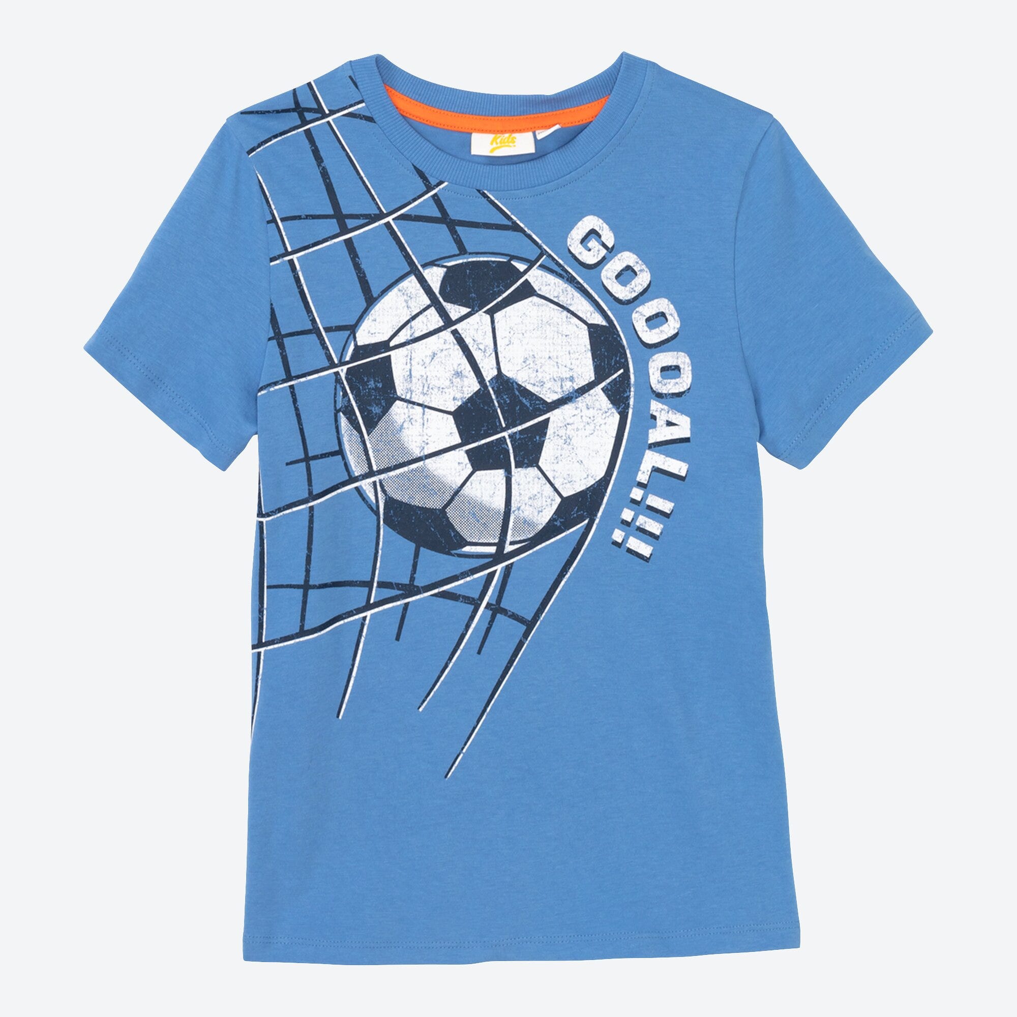 Jungen-T-Shirt mit Fußball-Frontaufdruck