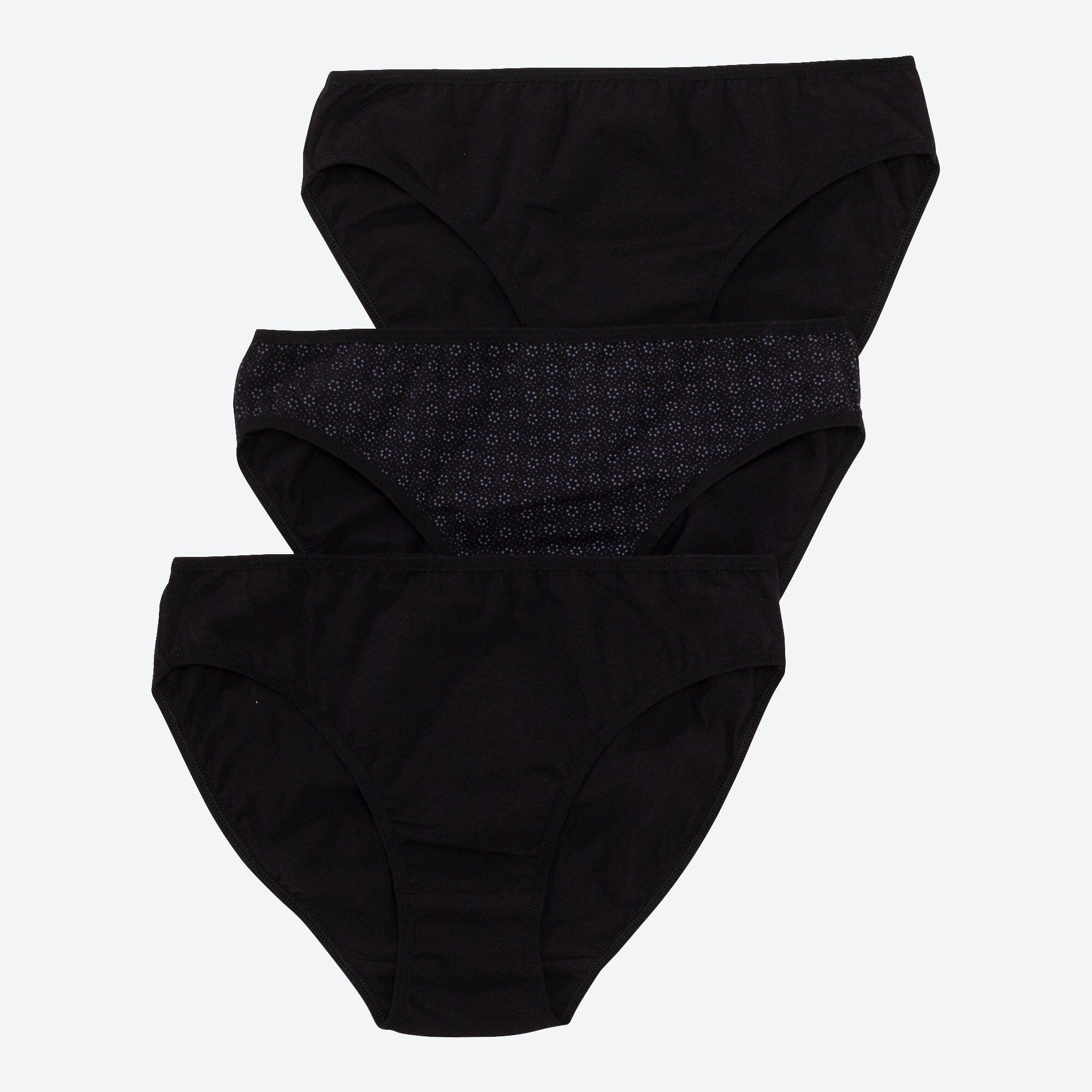 Damen-Minislip mit Blümchen-Muster, 3er-Pack