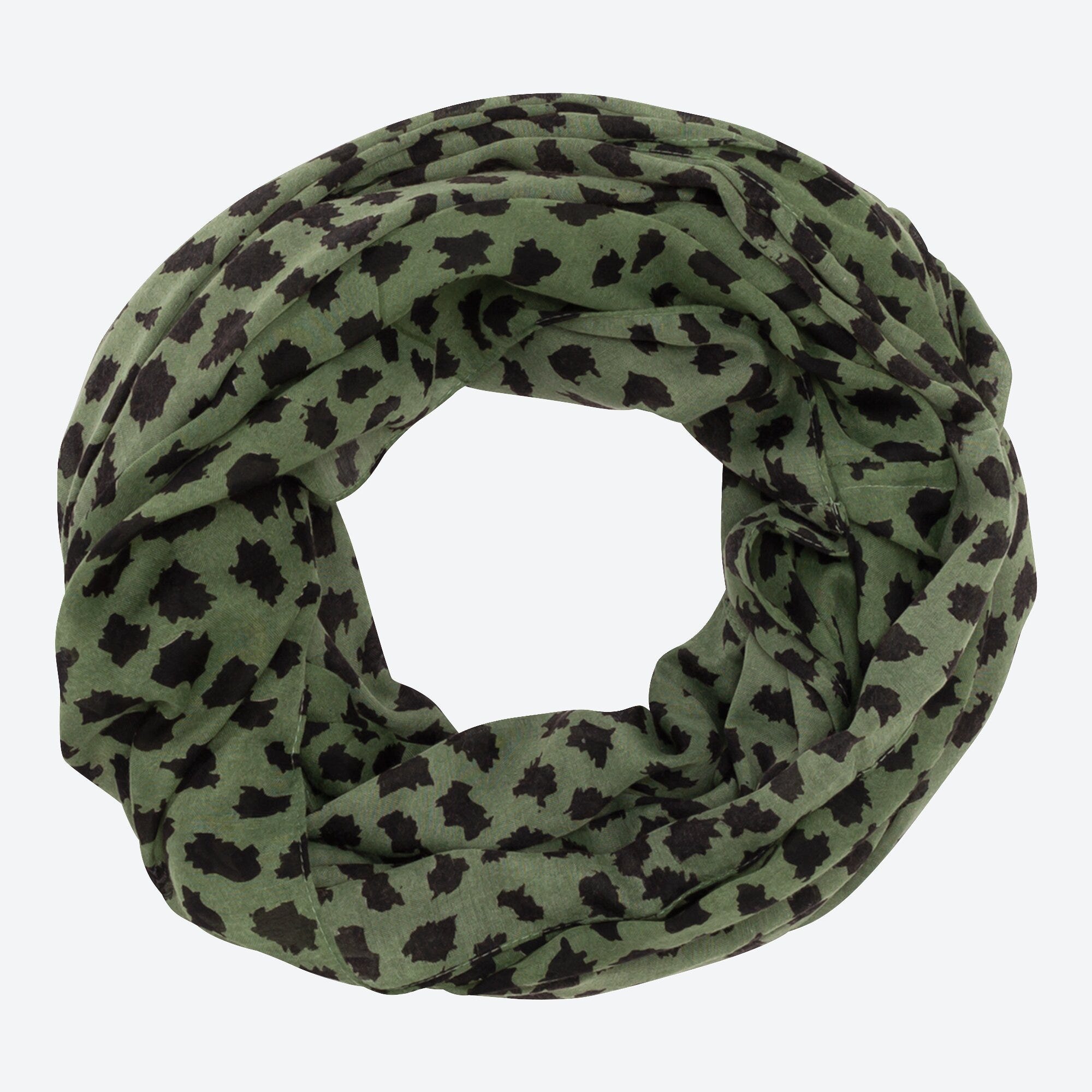 Damen-Loop-Schal mit Muster