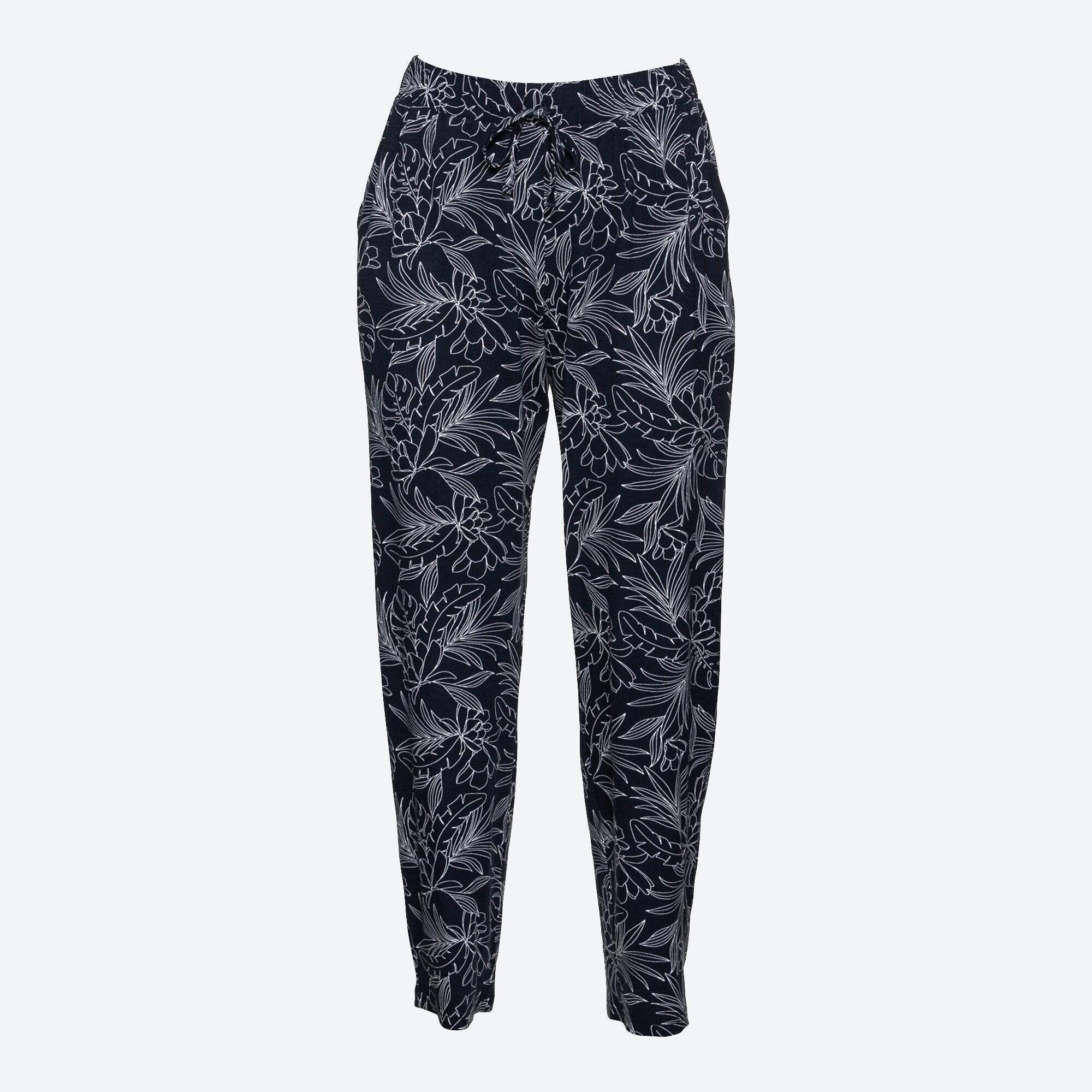 Damen-Stoffhose mit verschiedenen Mustern