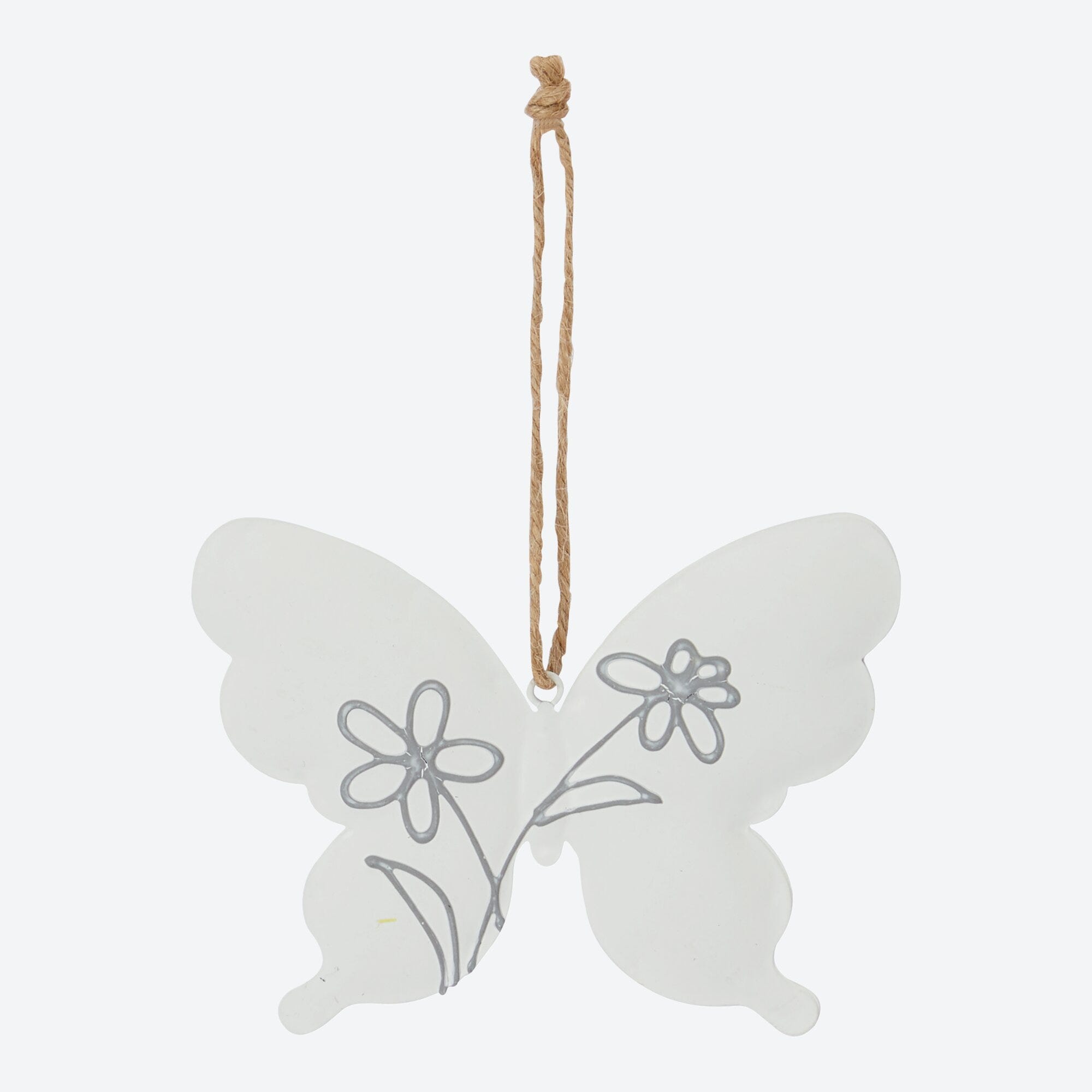 Deko-Schmetterling aus Metall, ca. 12x1x12cm