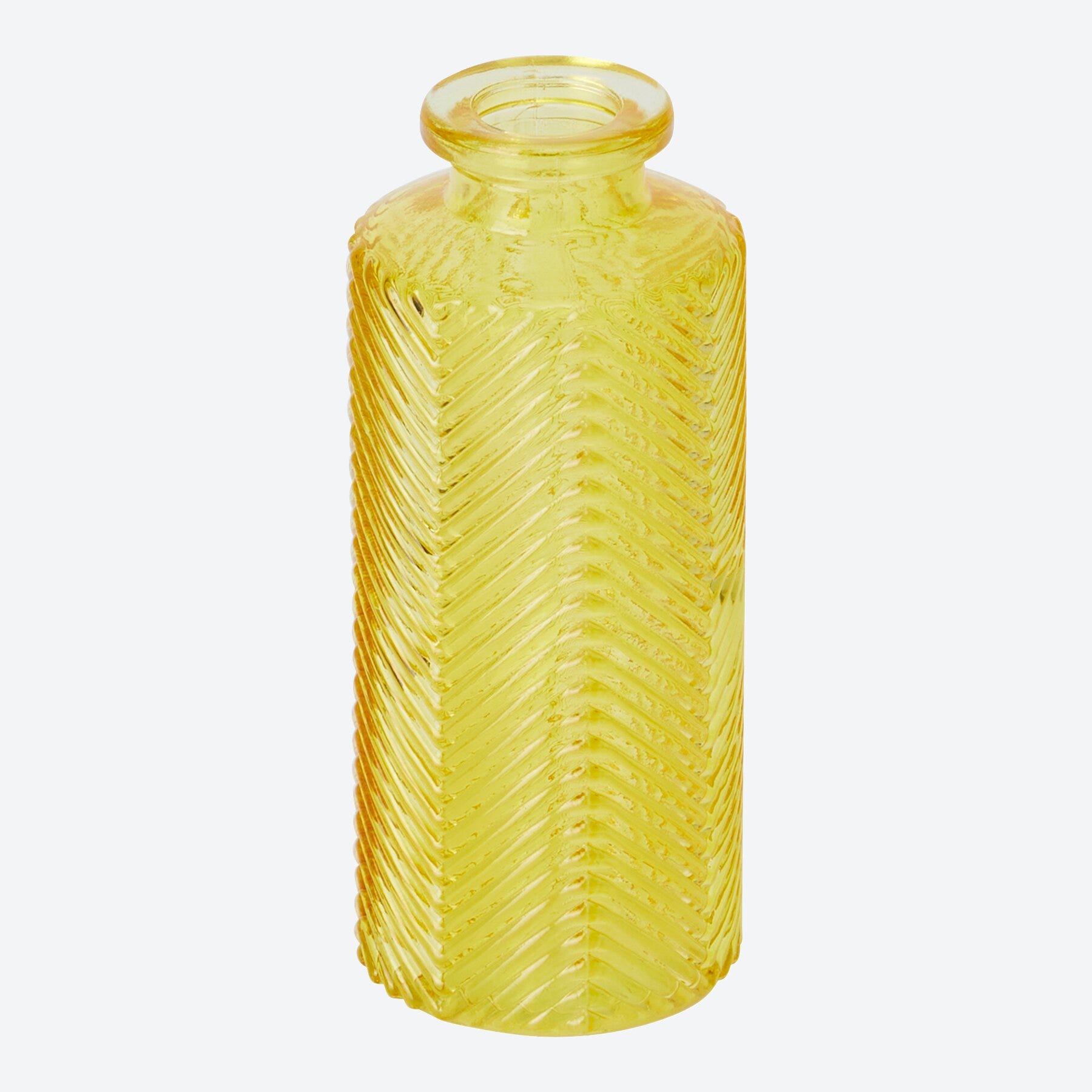 Vase aus Glas, ca. 13x5,5cm