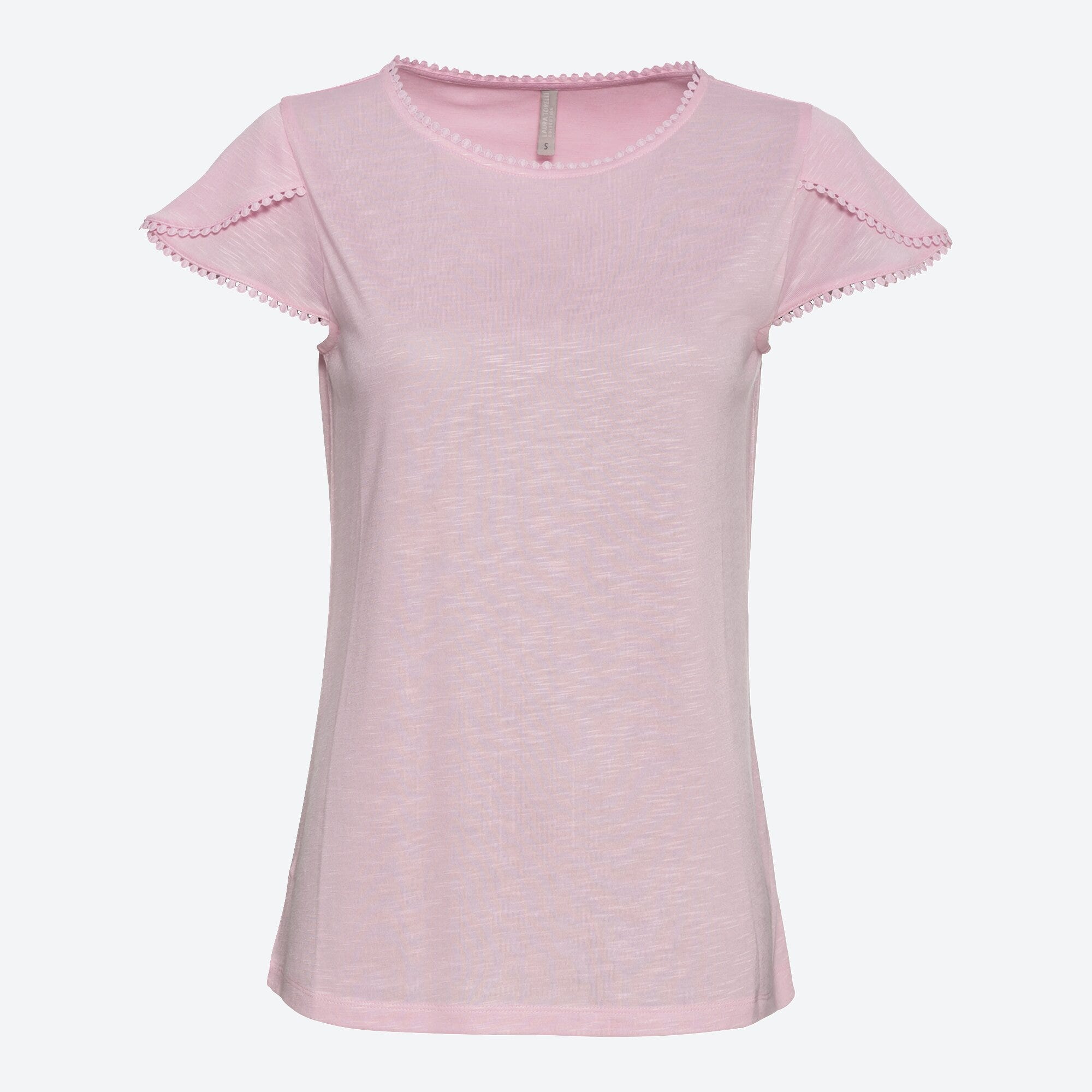 Damen-T-Shirt mit Zierband
