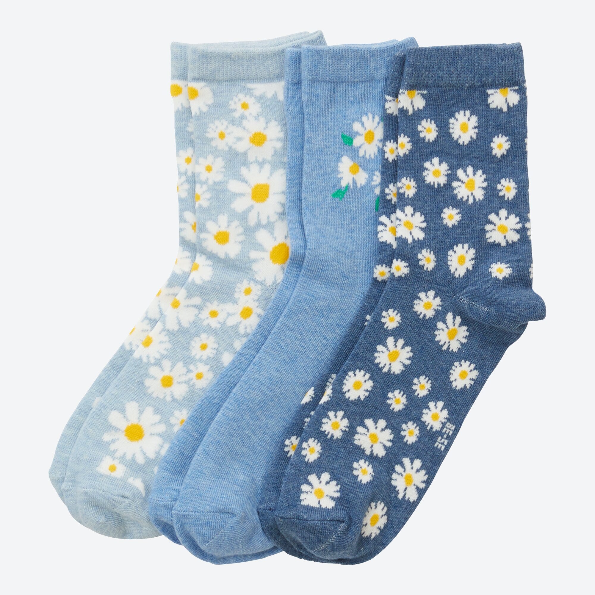 Damen-Socken in verschiedenen Designs, 3er-Pack