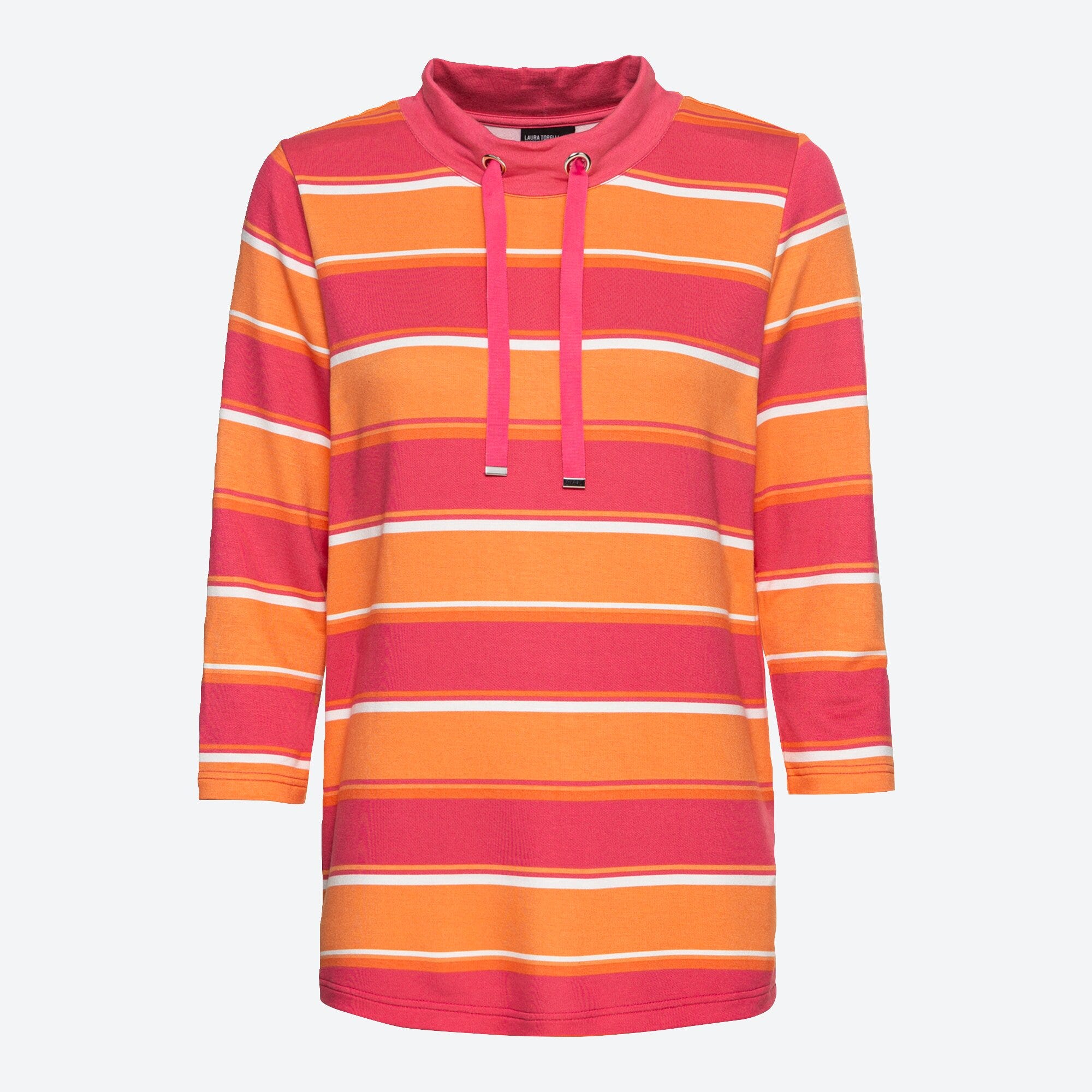 Damen-Langarmshirt mit hohem Kragen