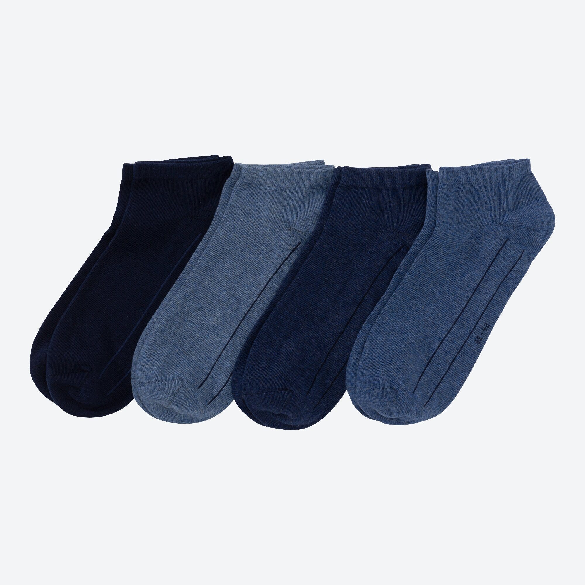 Herren-Sneaker-Socken, 4er-Pack