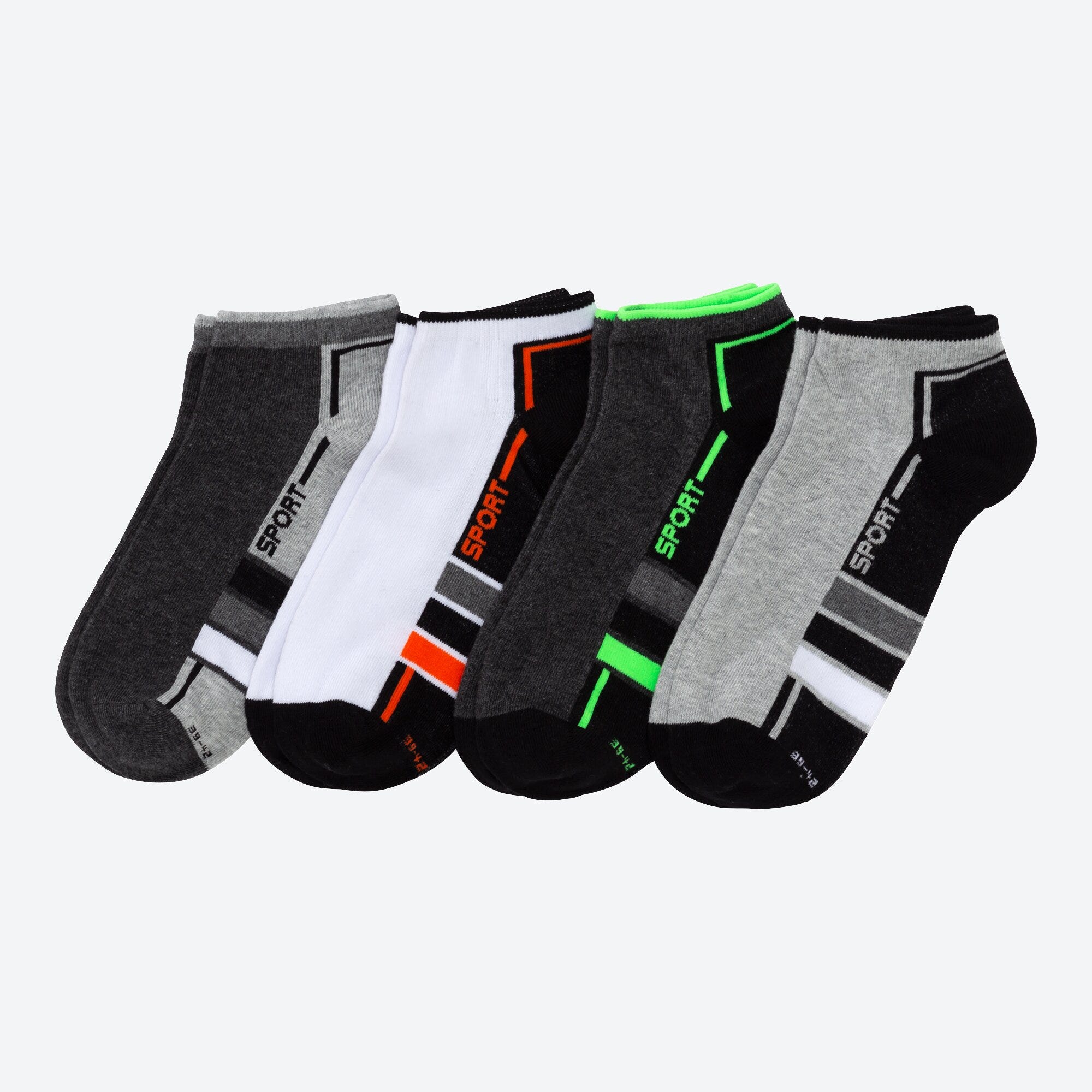 Herren-Sneaker-Socken, 4er-Pack