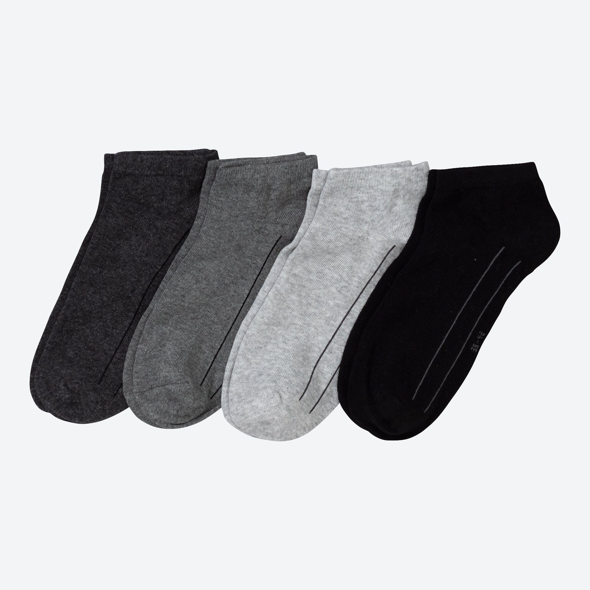 Herren-Sneaker-Socken, 4er-Pack