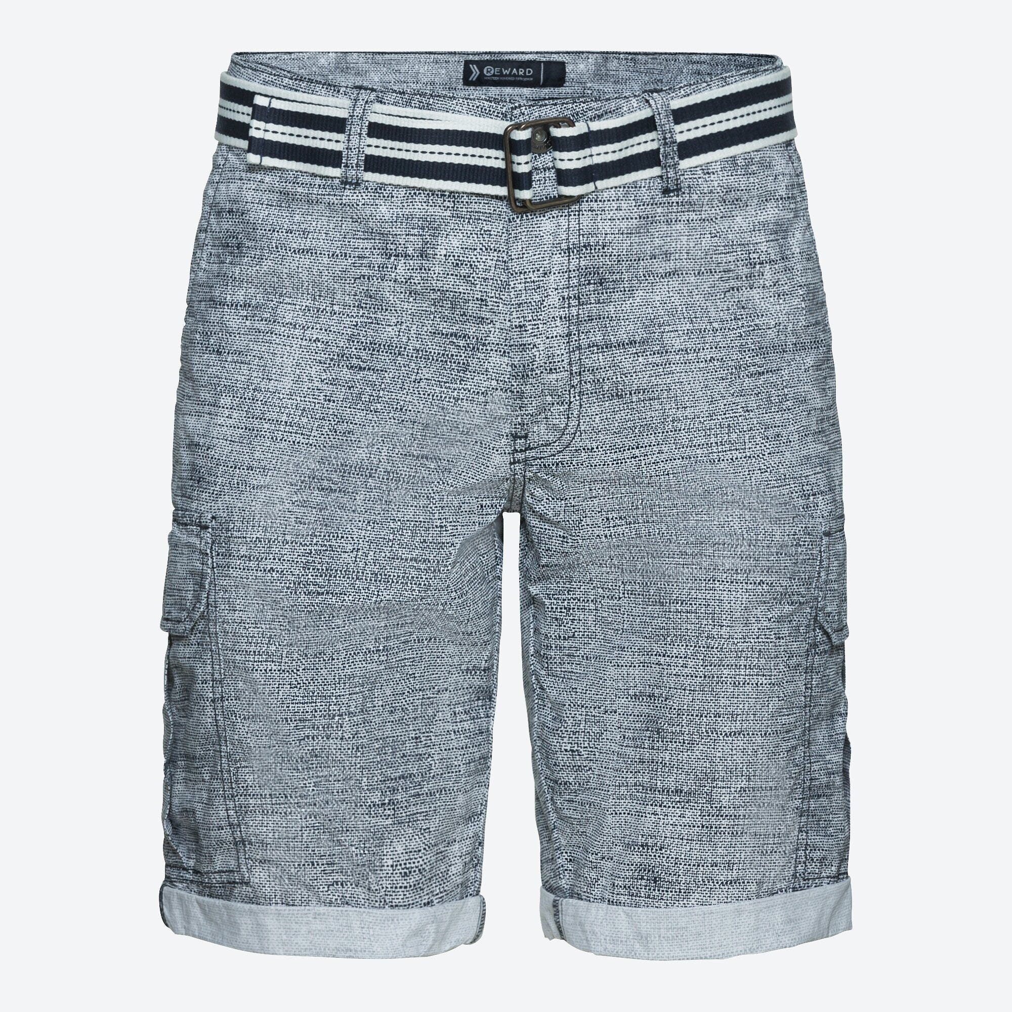 Herren-Bermudas mit Gürtel