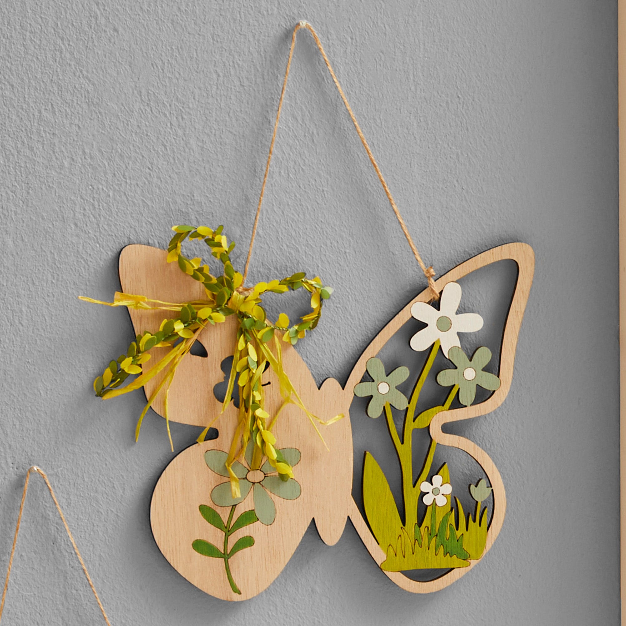 Deko-Schmetterling zum Aufhängen, ca. 21x5x21cm