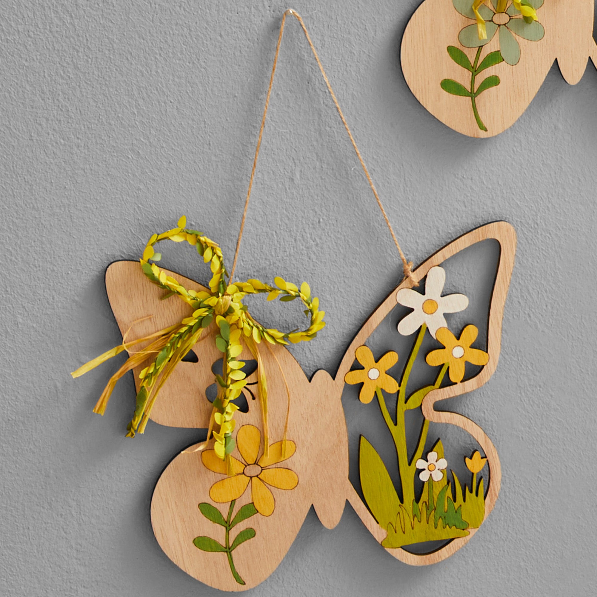 Deko-Schmetterling zum Aufhängen, ca. 21x5x21cm