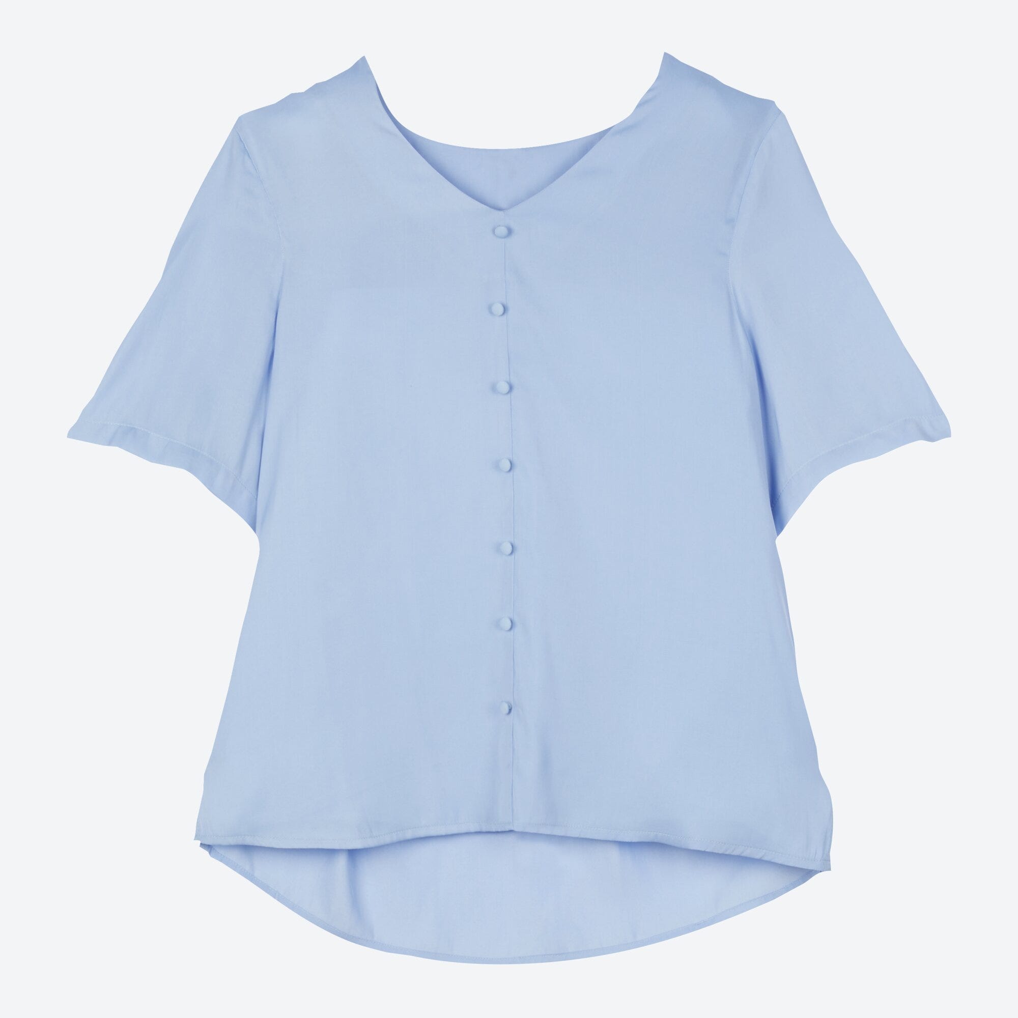 Damen-Bluse mit V-Ausschnitt