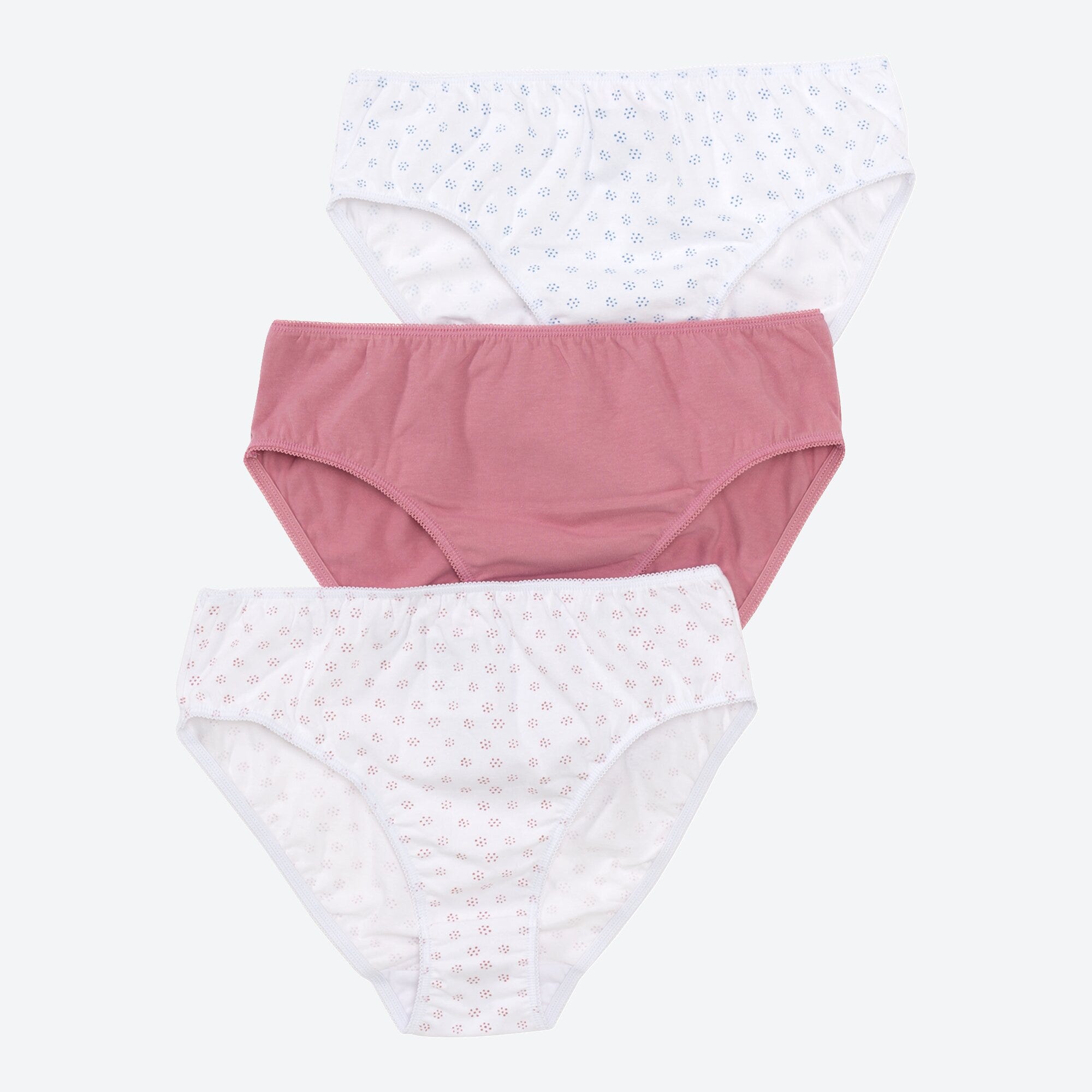 Damen-Rioslip mit Blümchen-Design, 3er-Pack